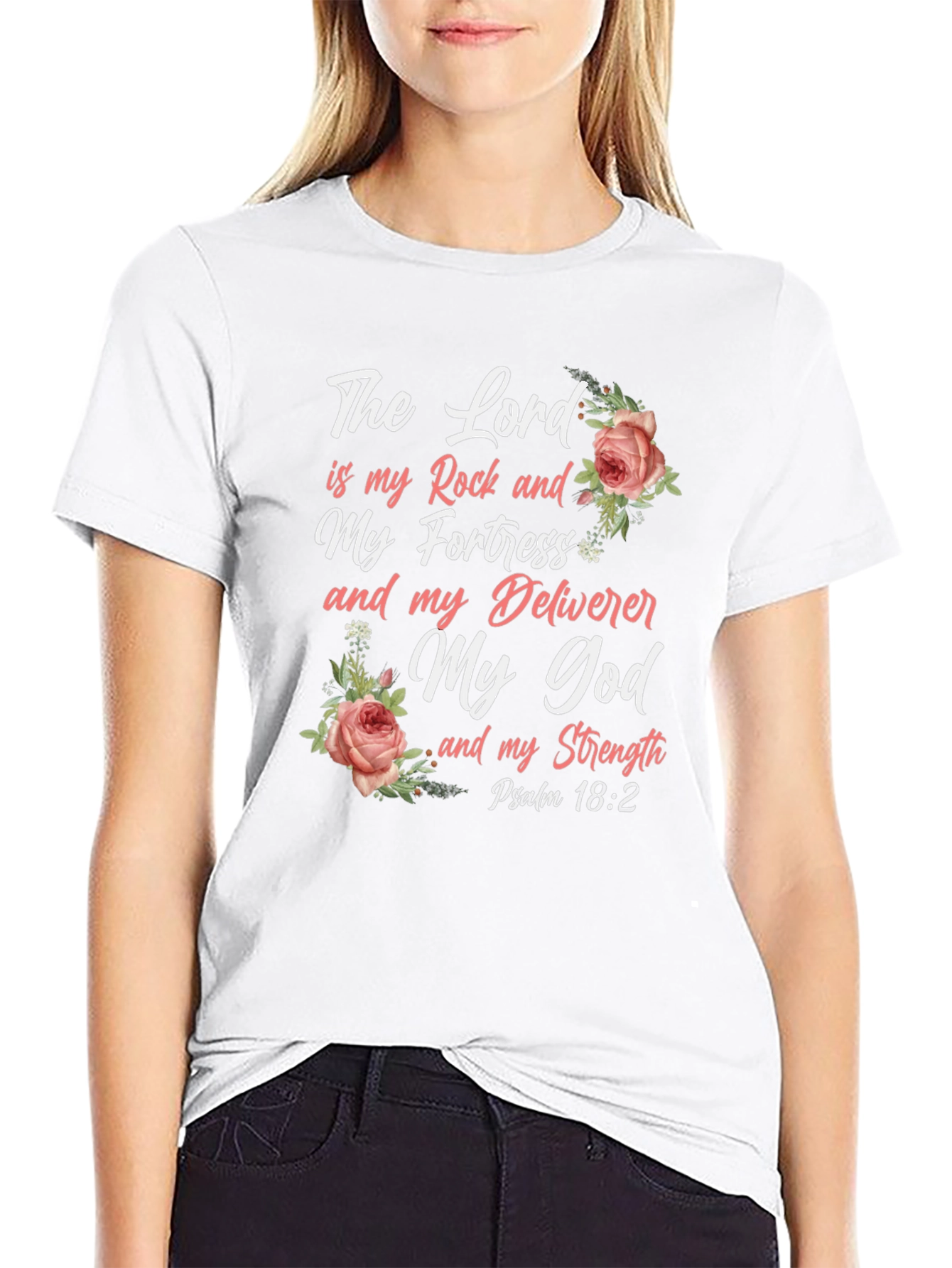 The Lord is My Rock Christian T-Shirt