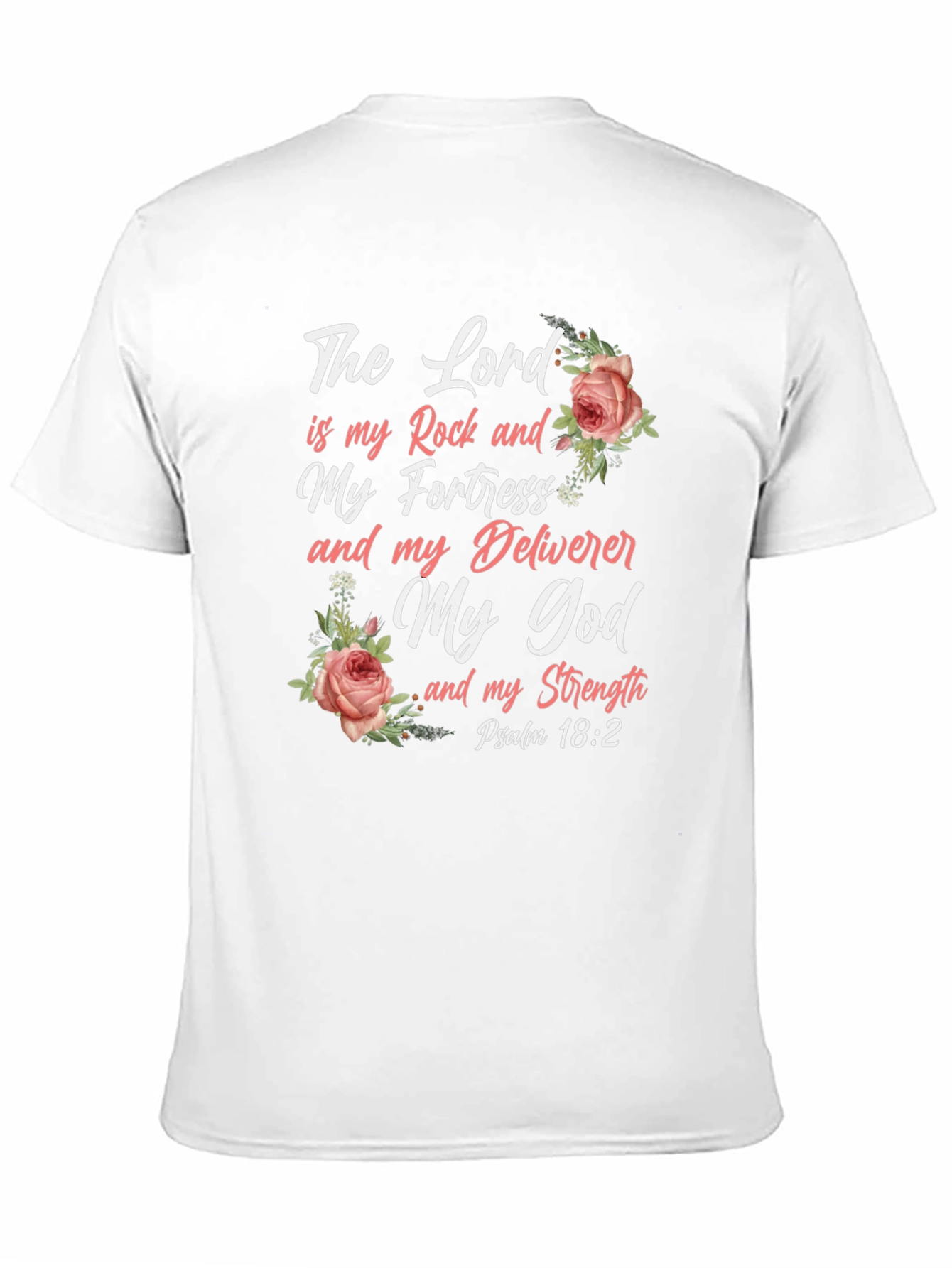 The Lord is My Rock Christian T-Shirt