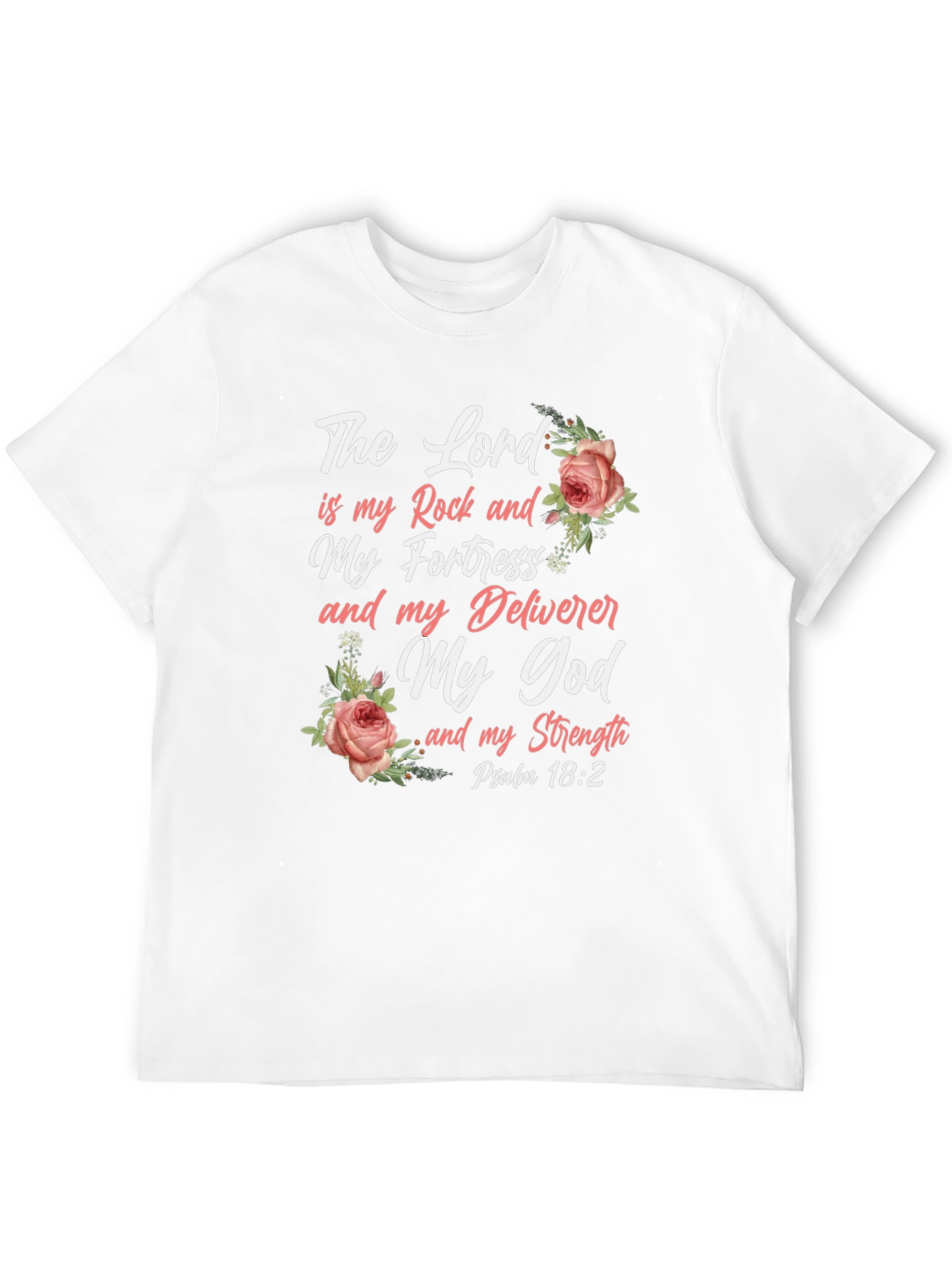 The Lord is My Rock Christian T-Shirt