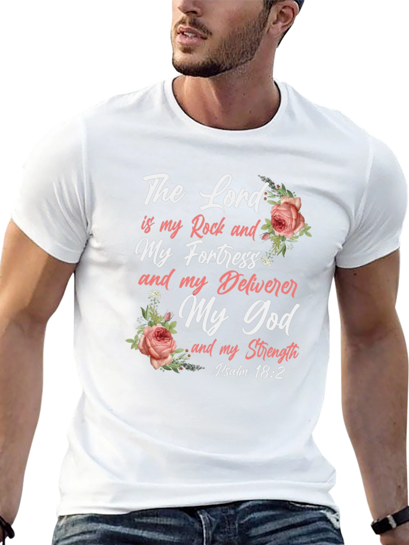 The Lord is My Rock Christian T-Shirt