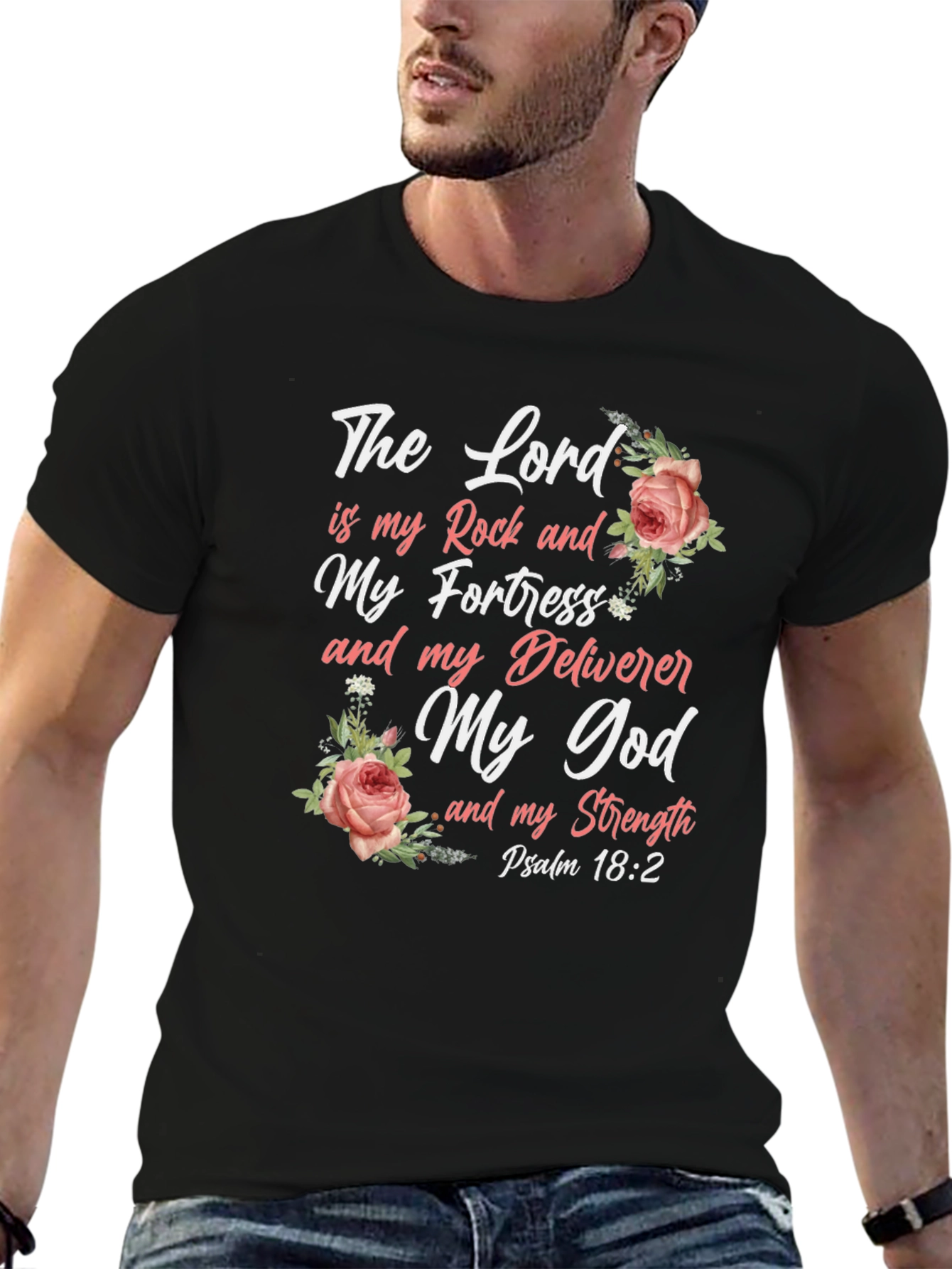 The Lord is My Rock Christian T-Shirt