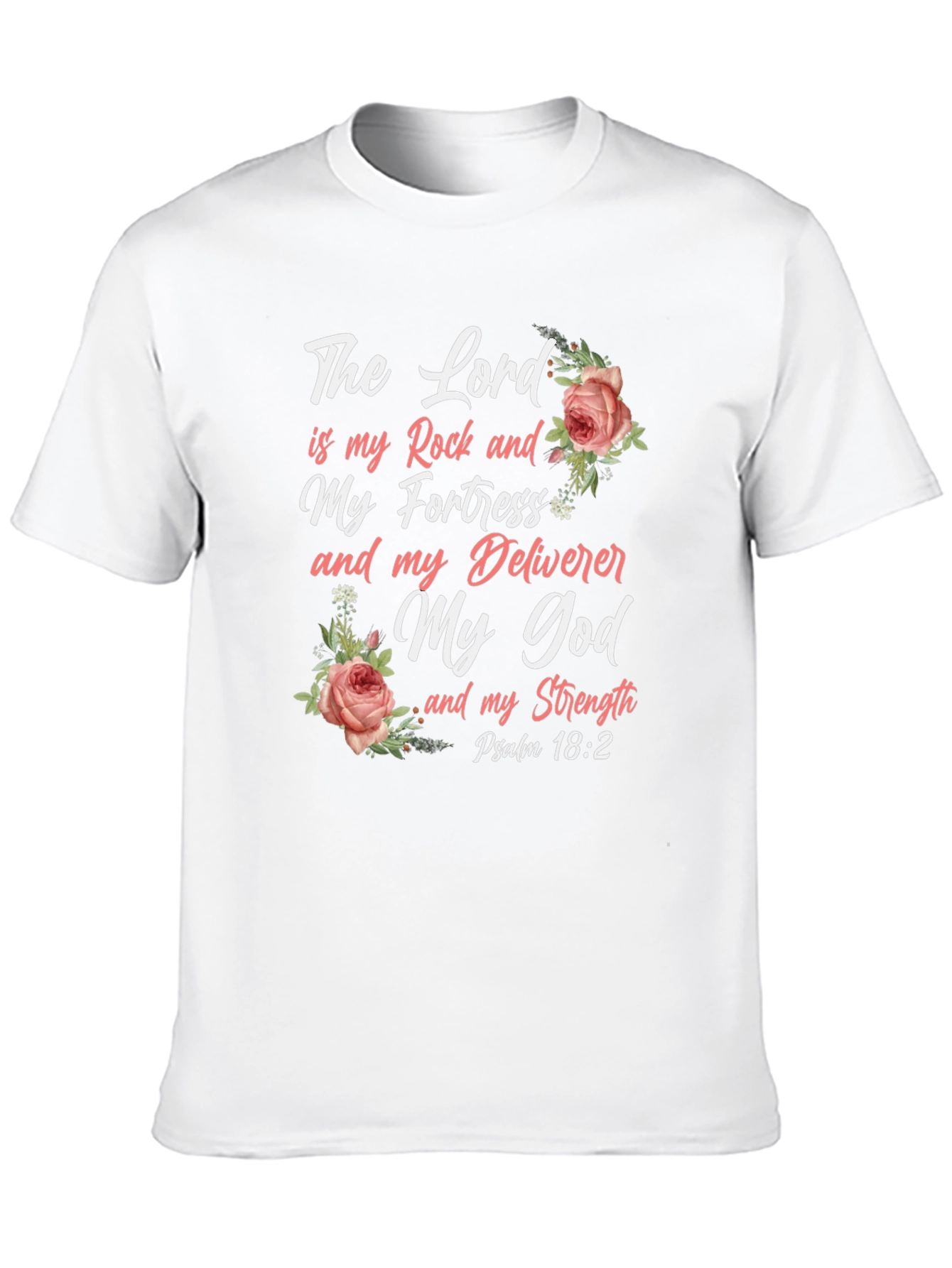 The Lord is My Rock Christian T-Shirt