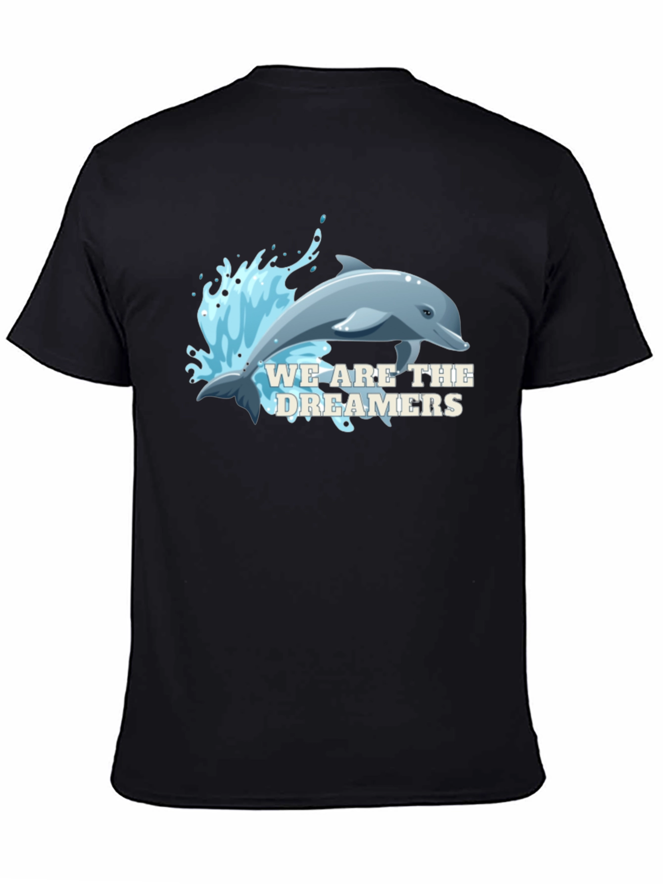 Dolphin Dreamers T-Shirt - Black