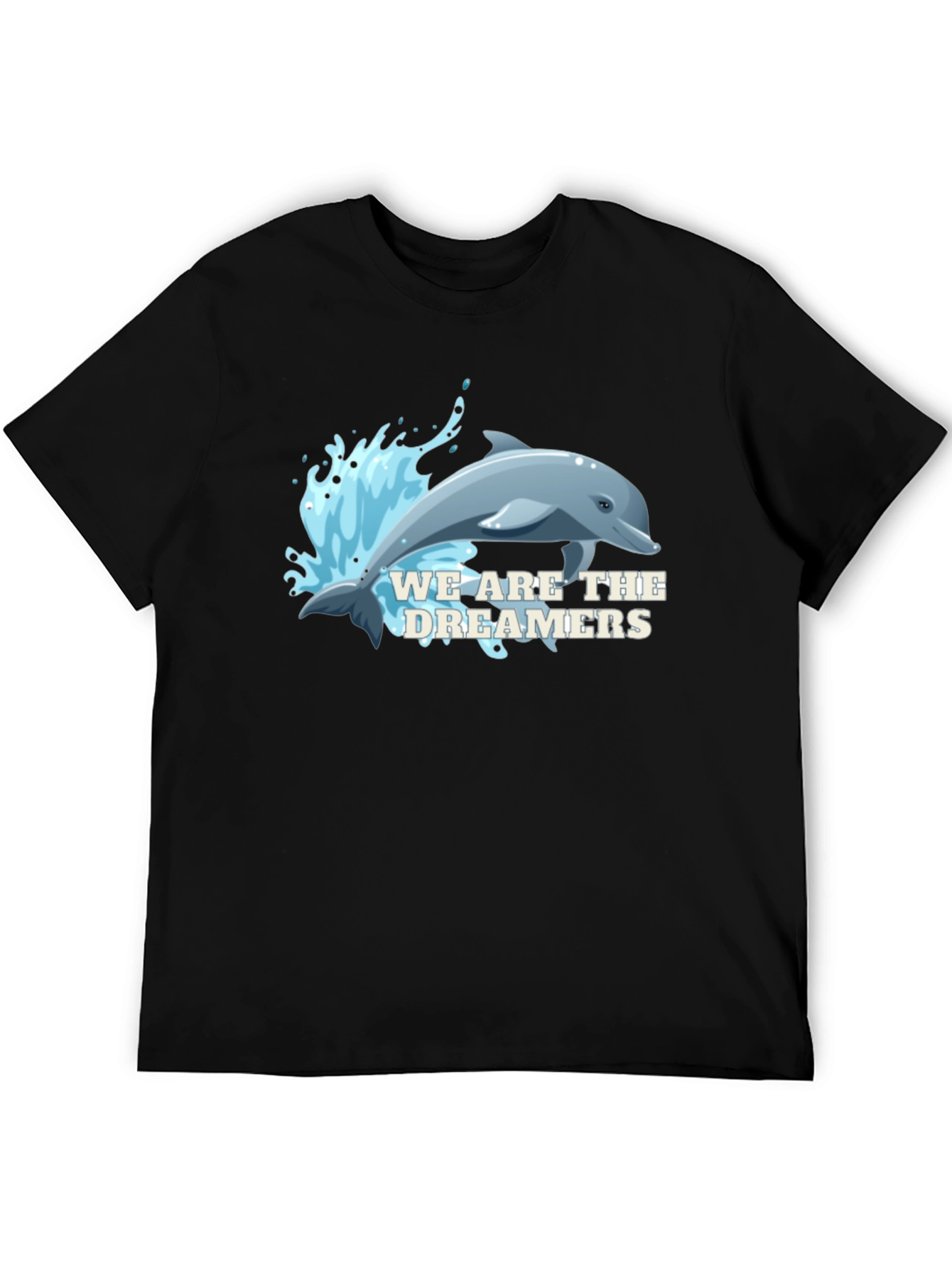 Dolphin Dreamers T-Shirt - Black