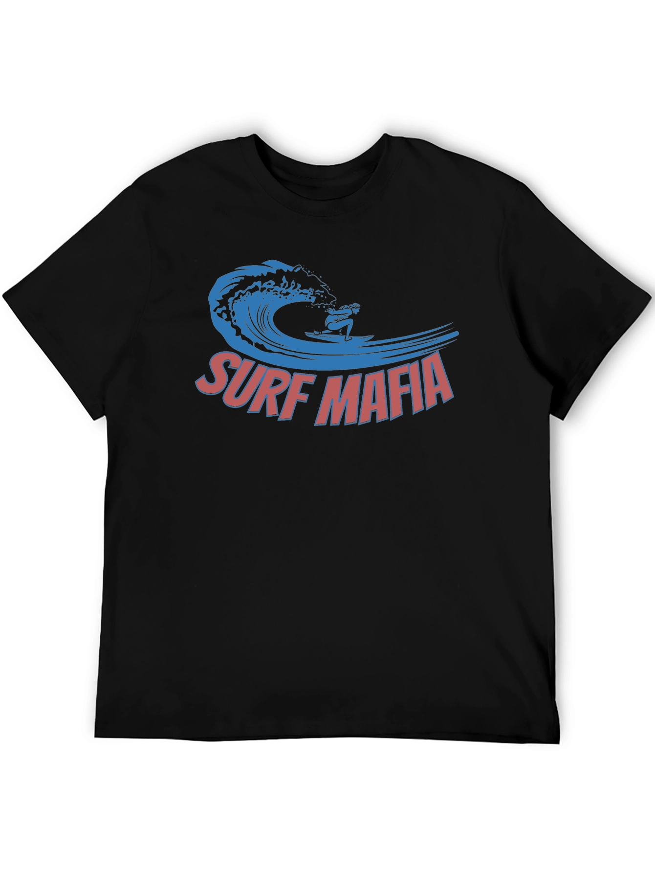 Surf Mafia Graphic Tee - Black