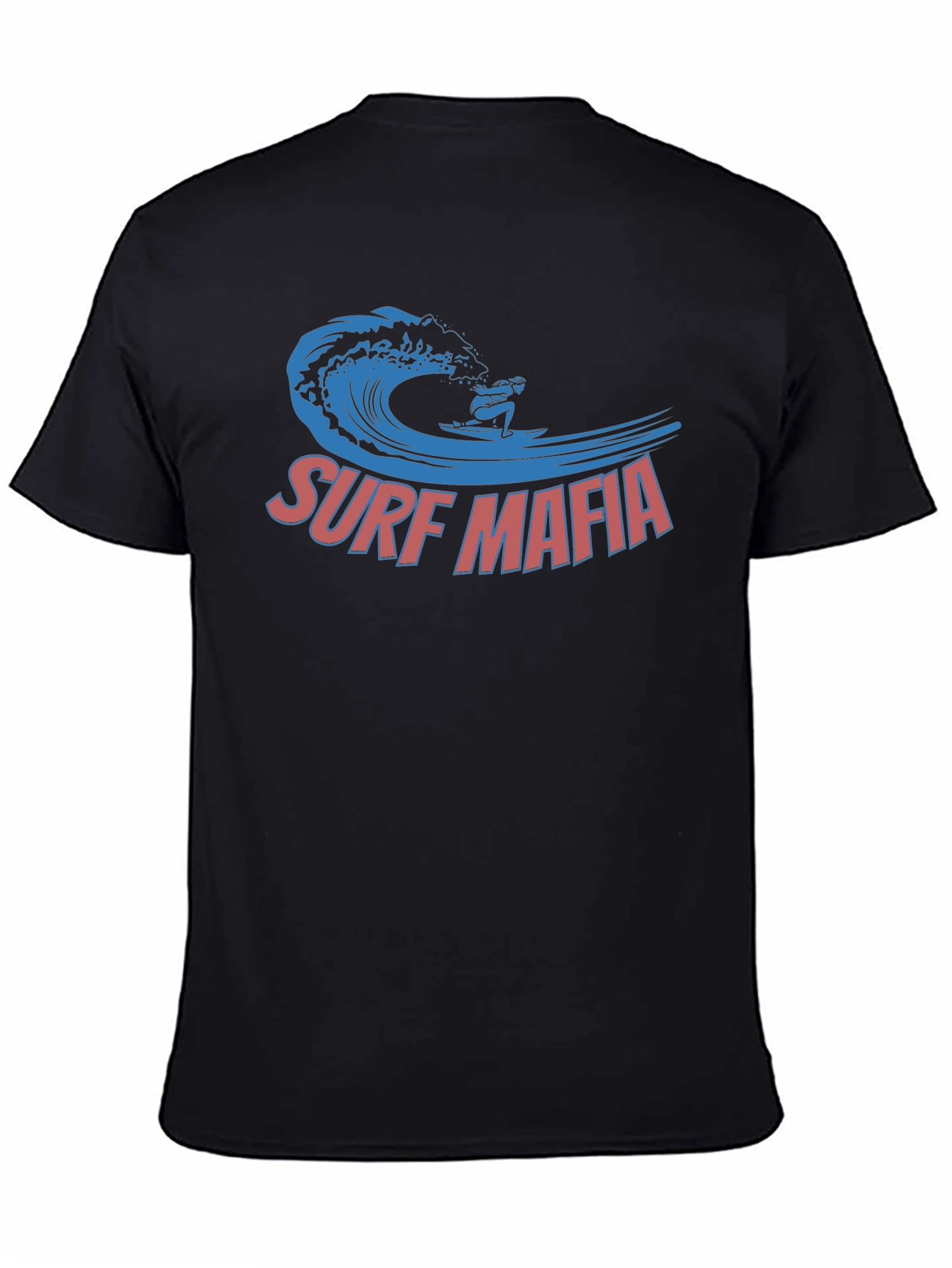 Surf Mafia Graphic Tee - Black