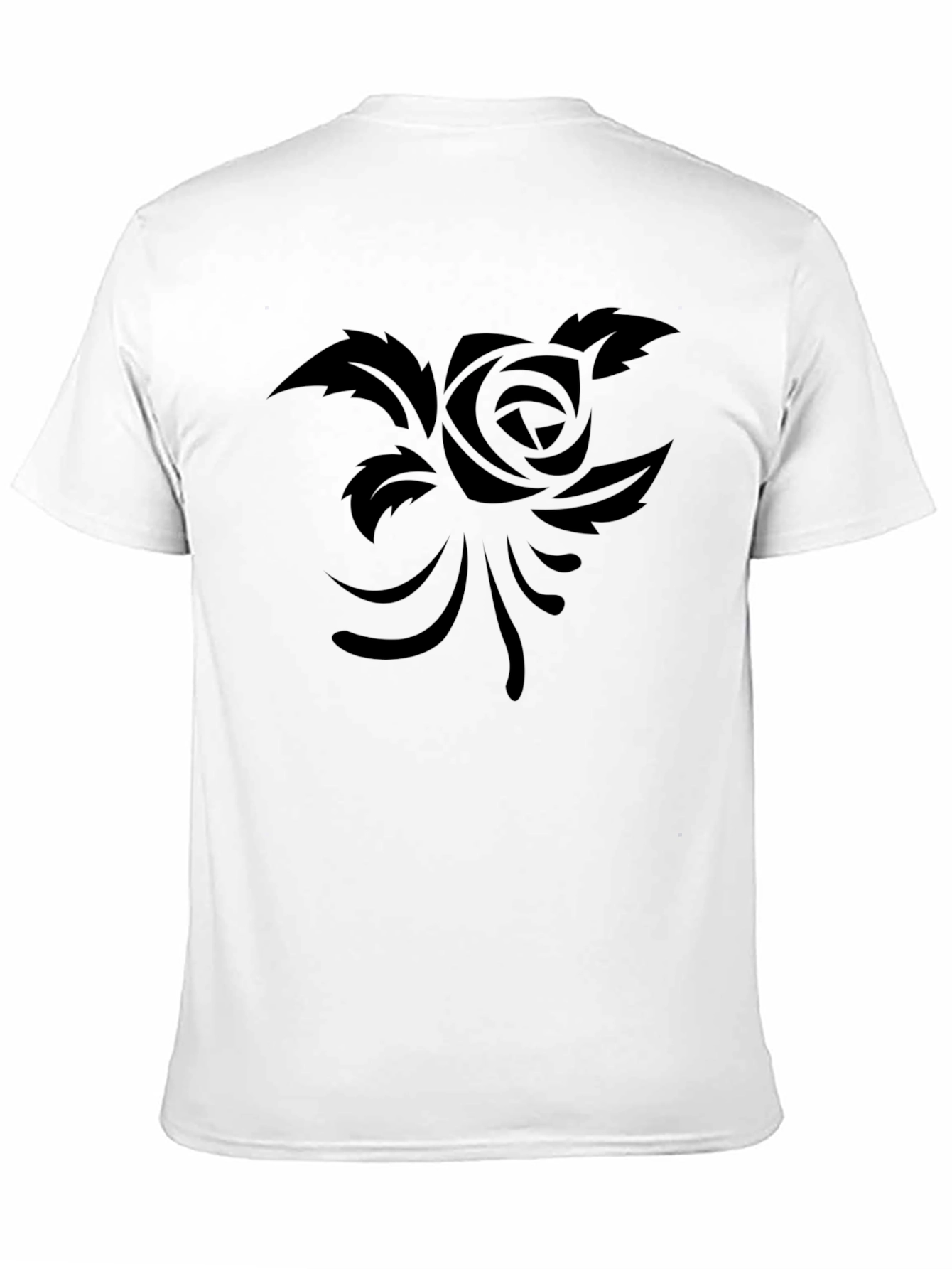 Black Rose Graphic Tee - Stylish & Comfortable