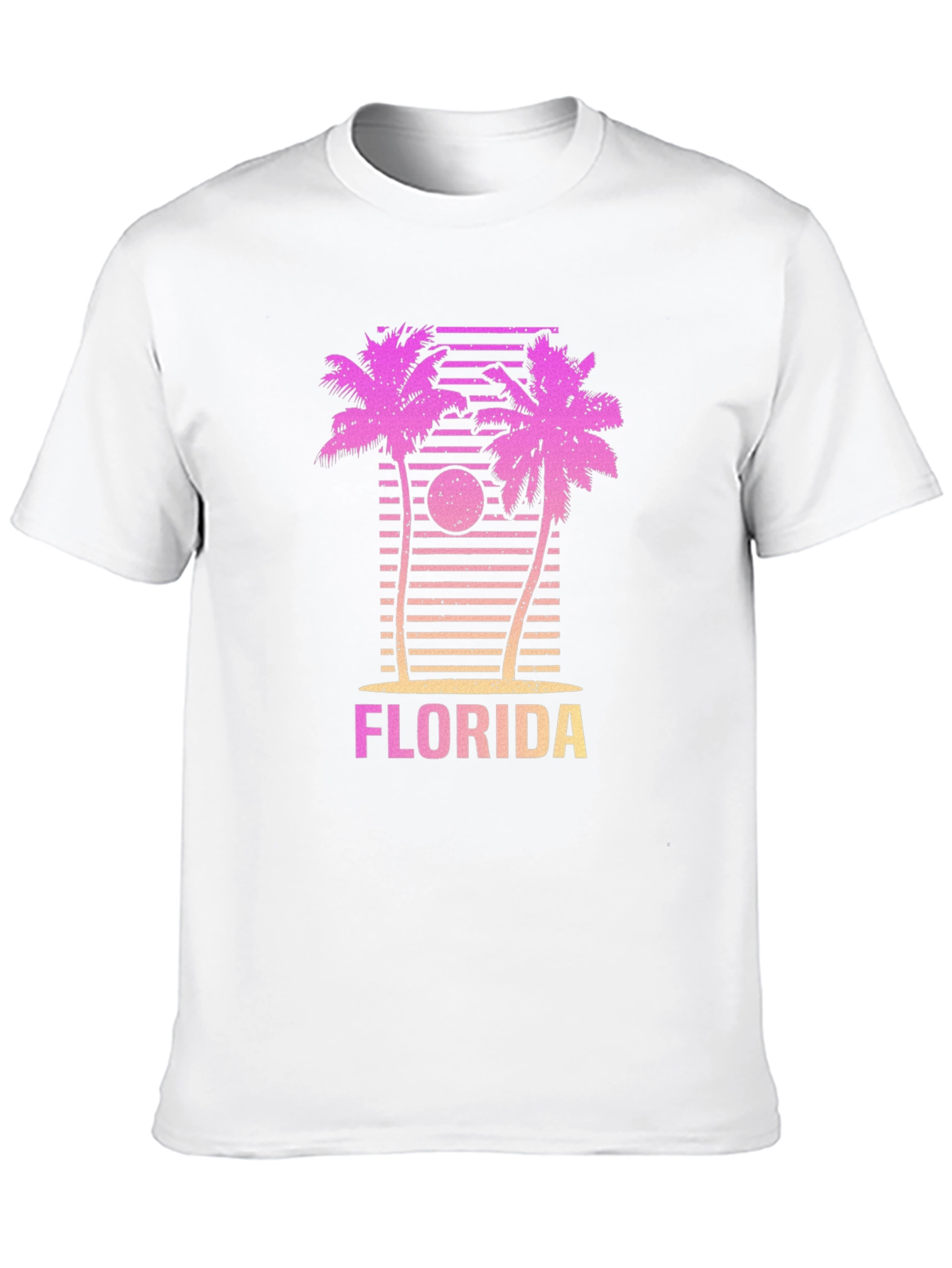Florida Palm Sunset Graphic Tee