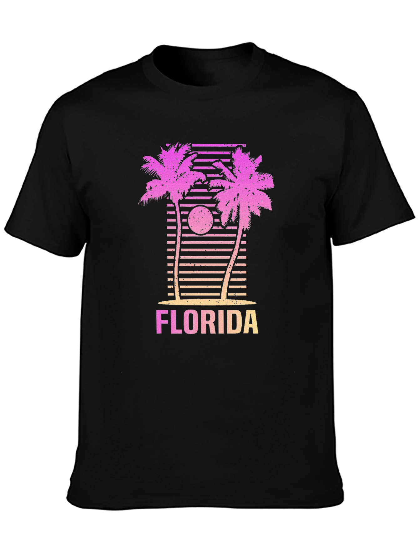 Florida Palm Sunset Graphic Tee