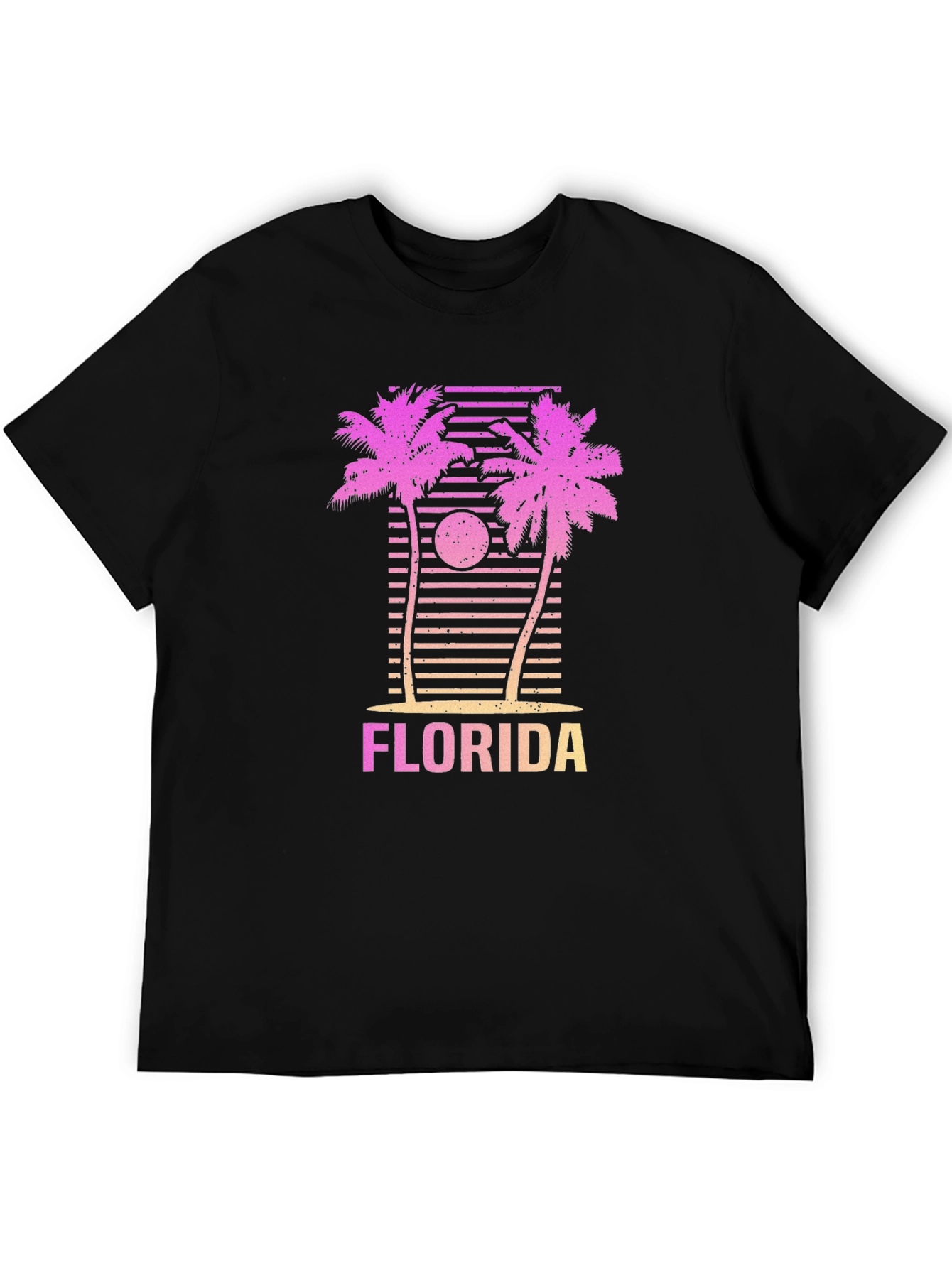 Florida Palm Sunset Graphic Tee