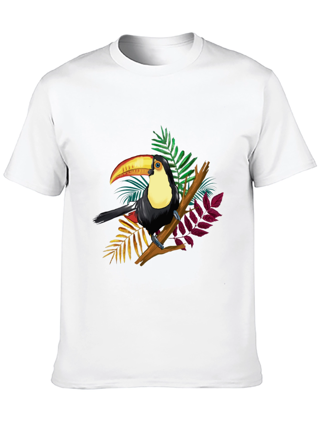 Toucan Graphic Black T-Shirt