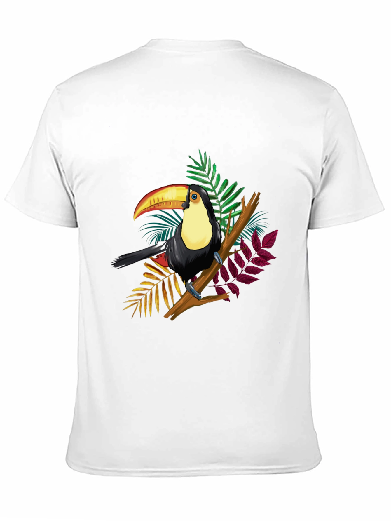 Toucan Graphic Black T-Shirt