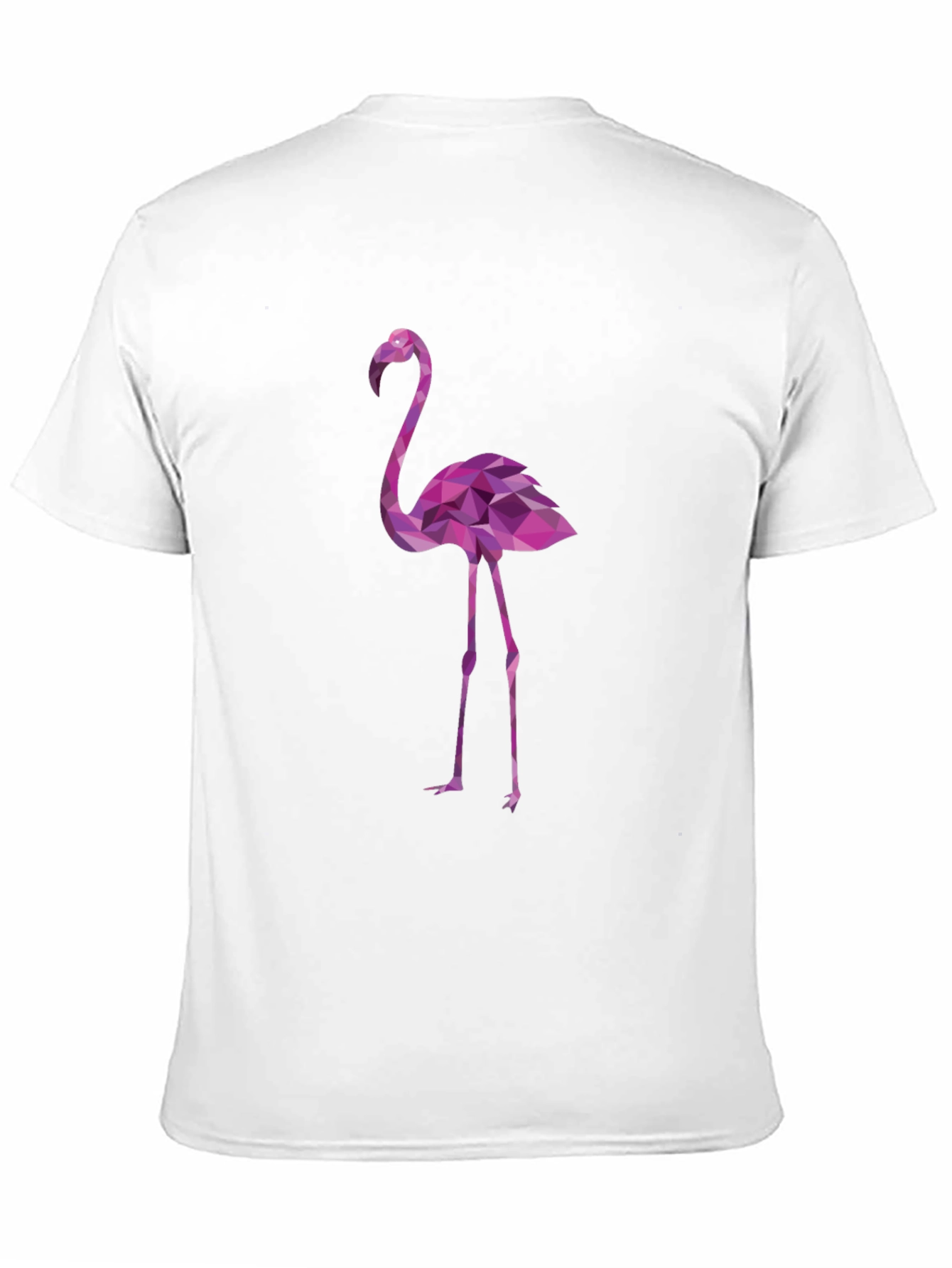 Geometric Flamingo Graphic T-Shirt