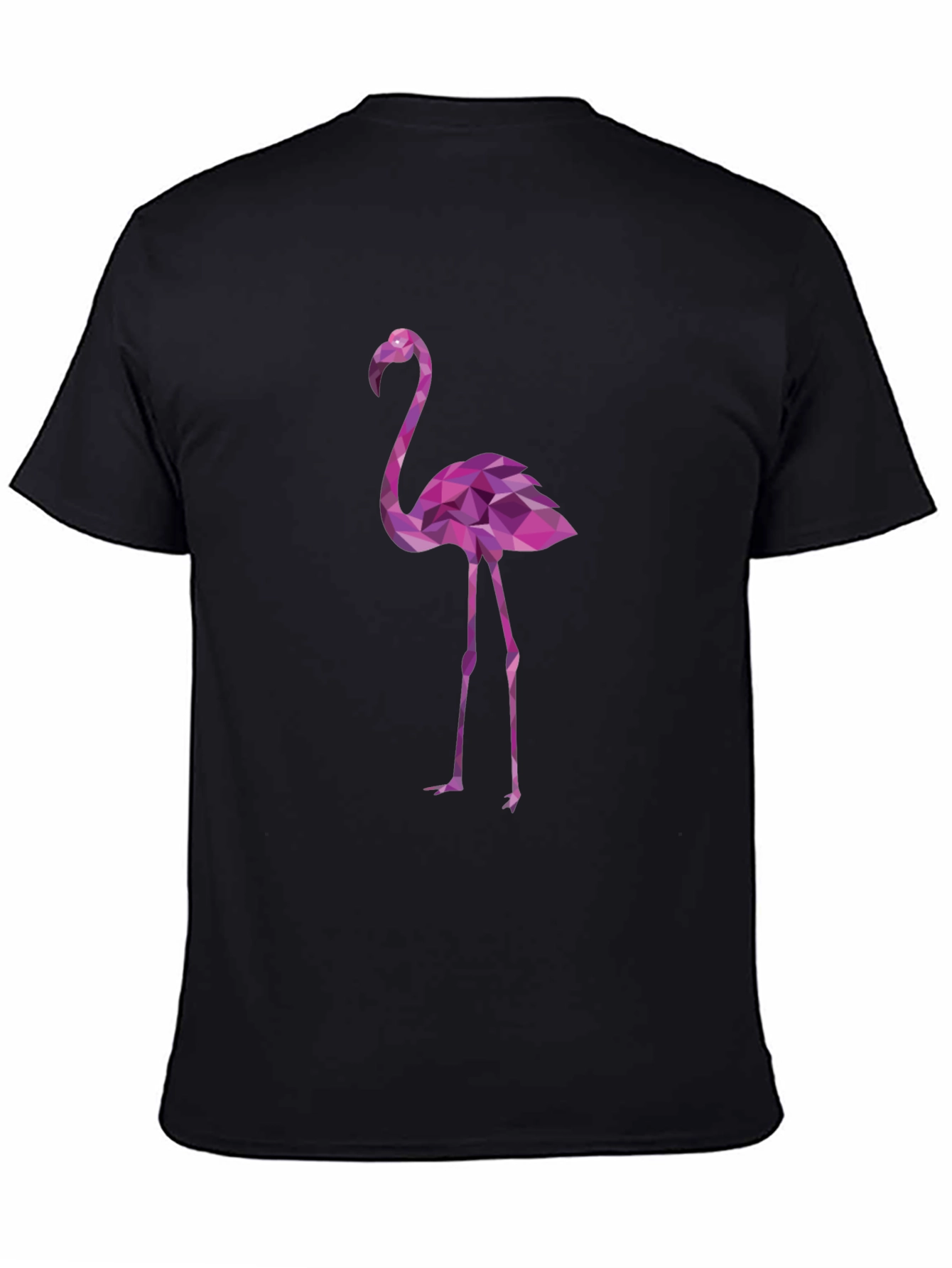 Geometric Flamingo Graphic T-Shirt