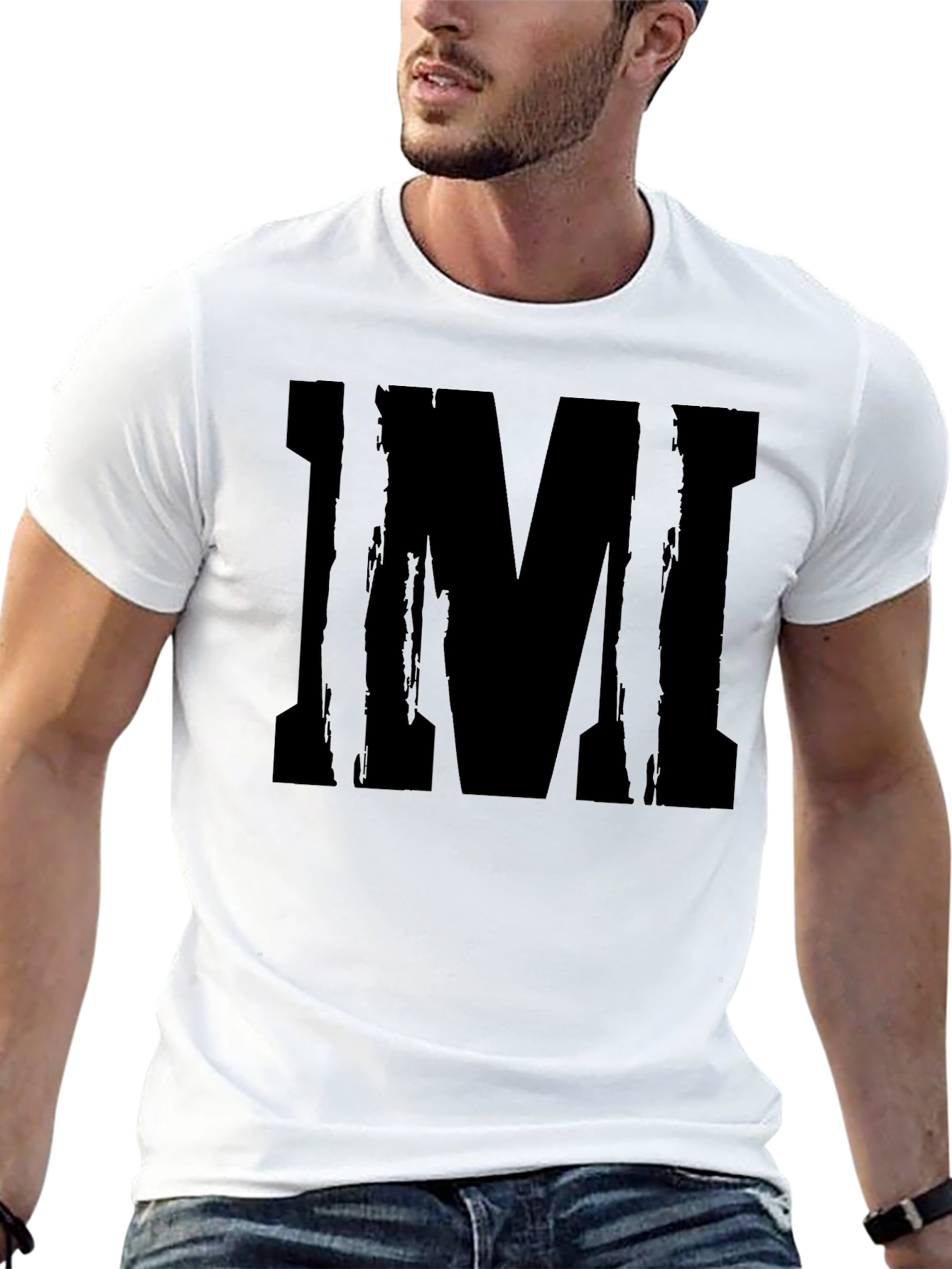 IMI Graphic Tee - Black Cotton Blend