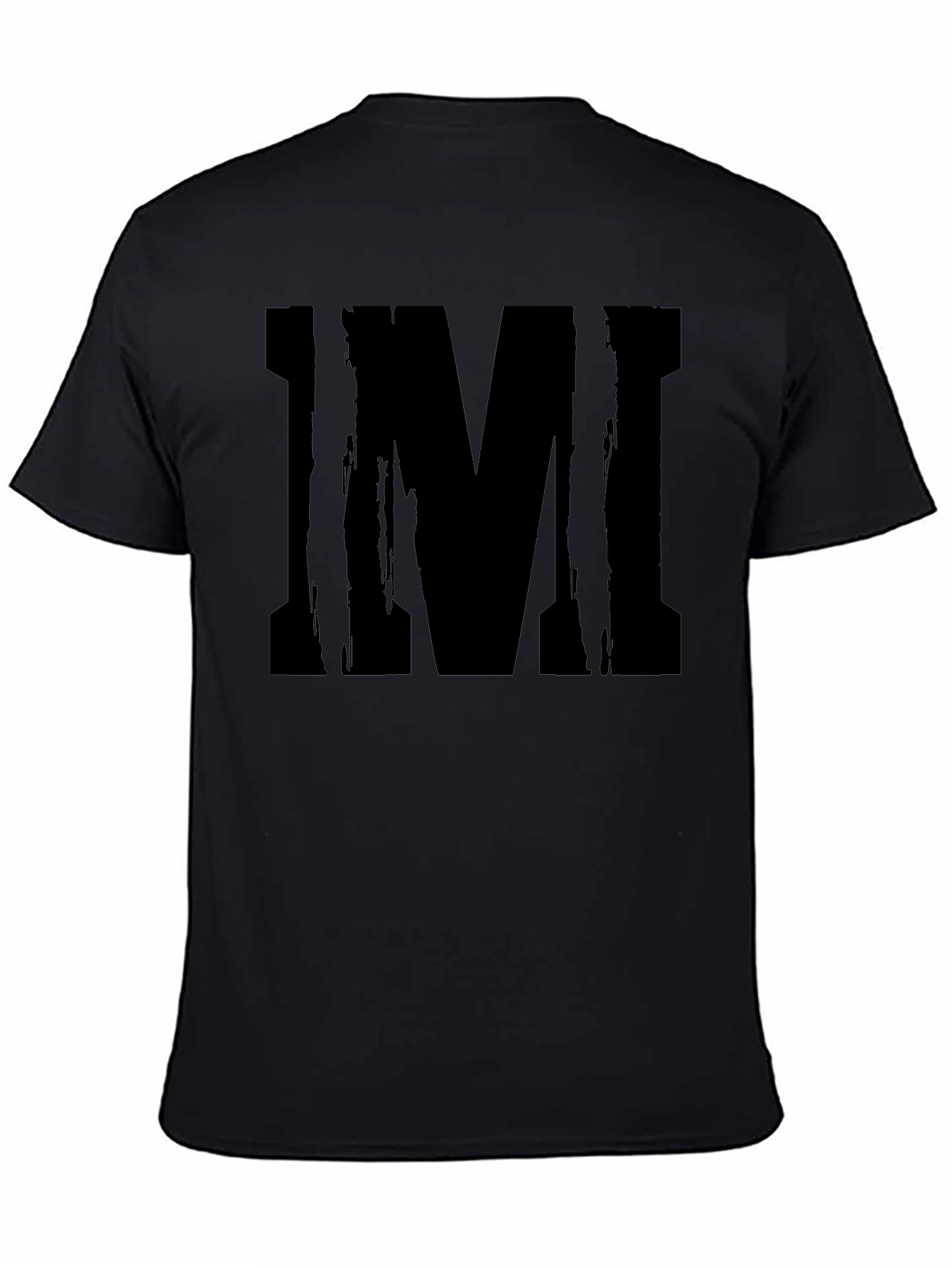 IMI Graphic Tee - Black Cotton Blend