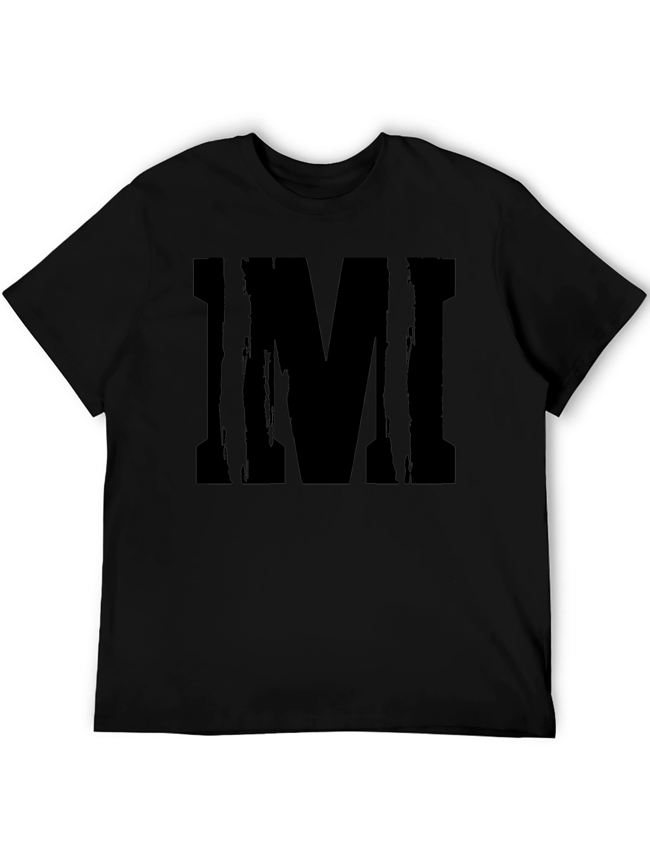 IMI Graphic Tee - Black Cotton Blend