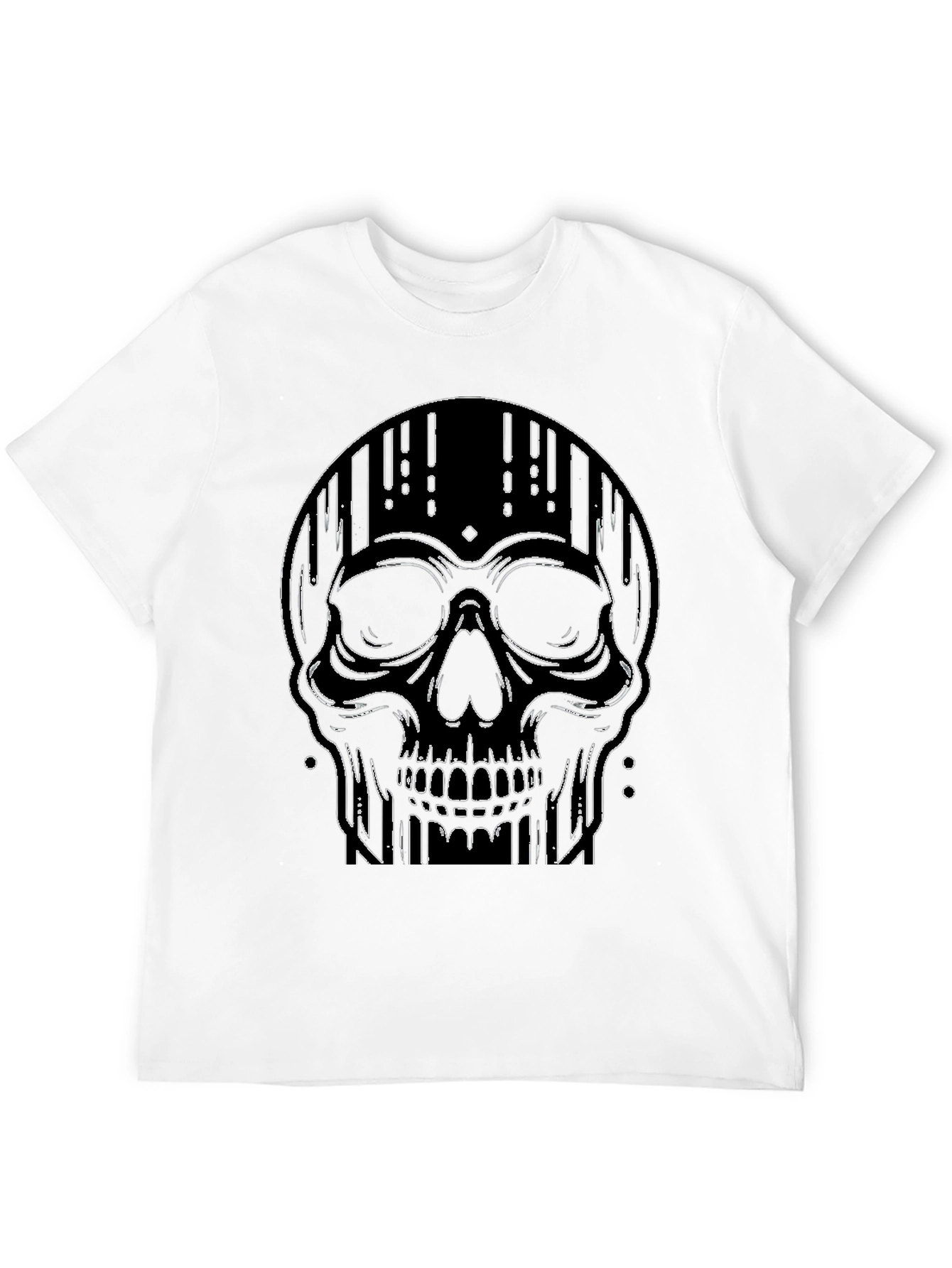 Skull Graphic Black T-Shirt