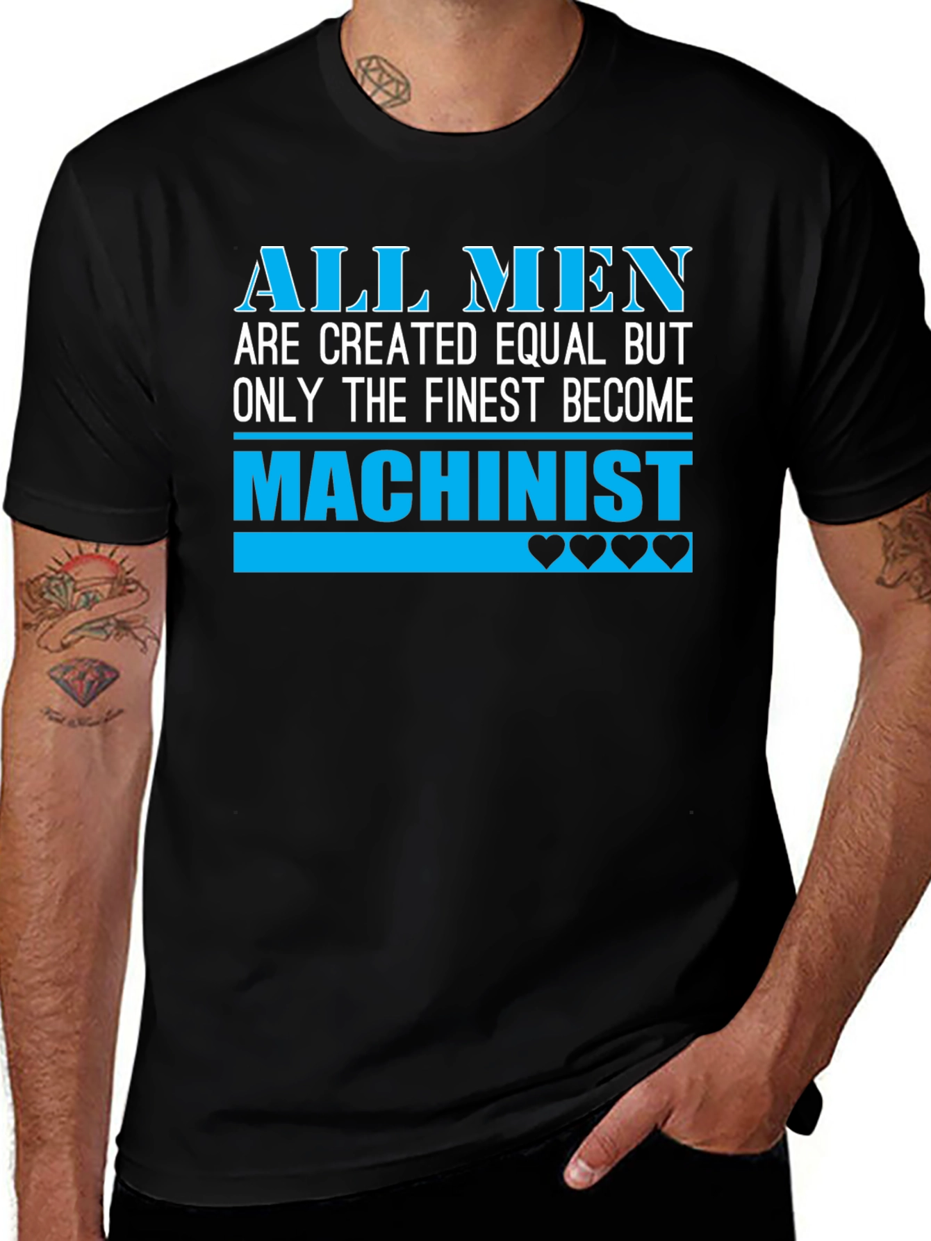 Finest Machinist Mens Graphic T-Shirt