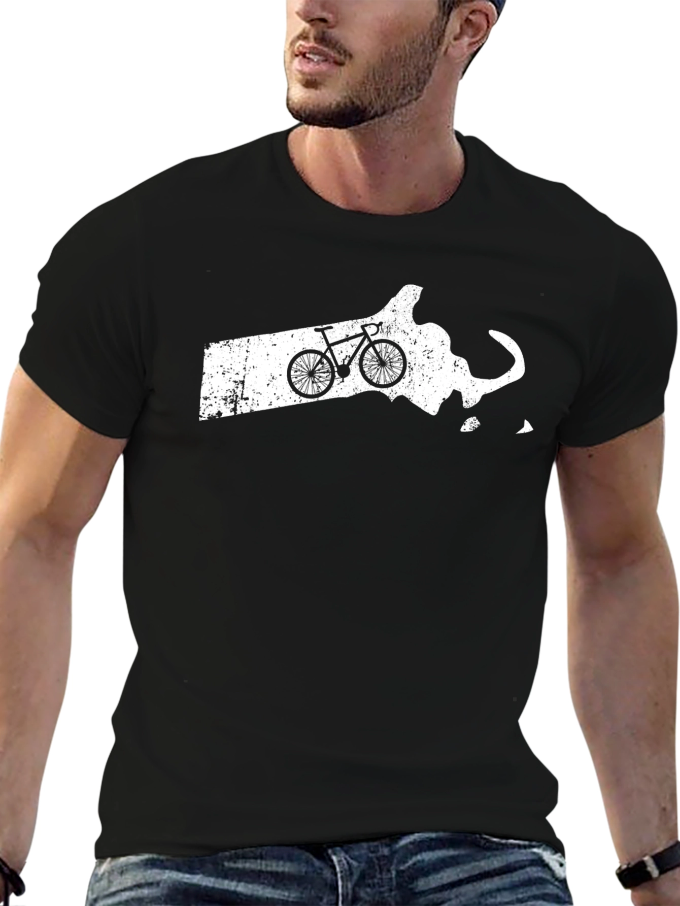 Massachusetts Bike Ride T-Shirt