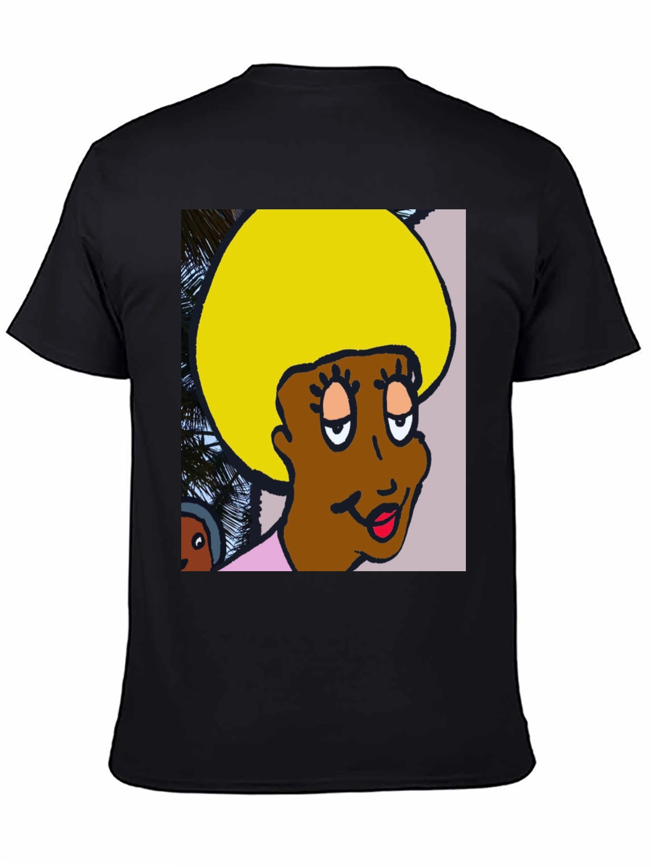 Retro Cartoon Afro T-Shirt