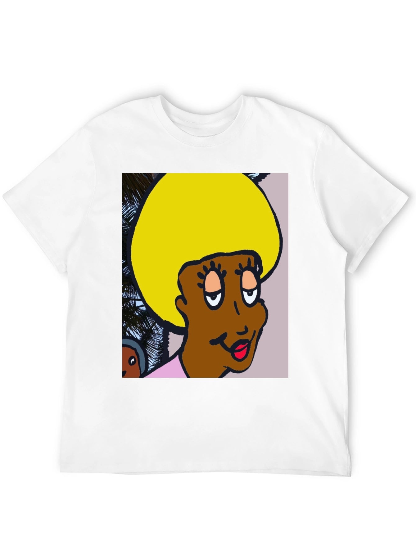 Retro Cartoon Afro T-Shirt