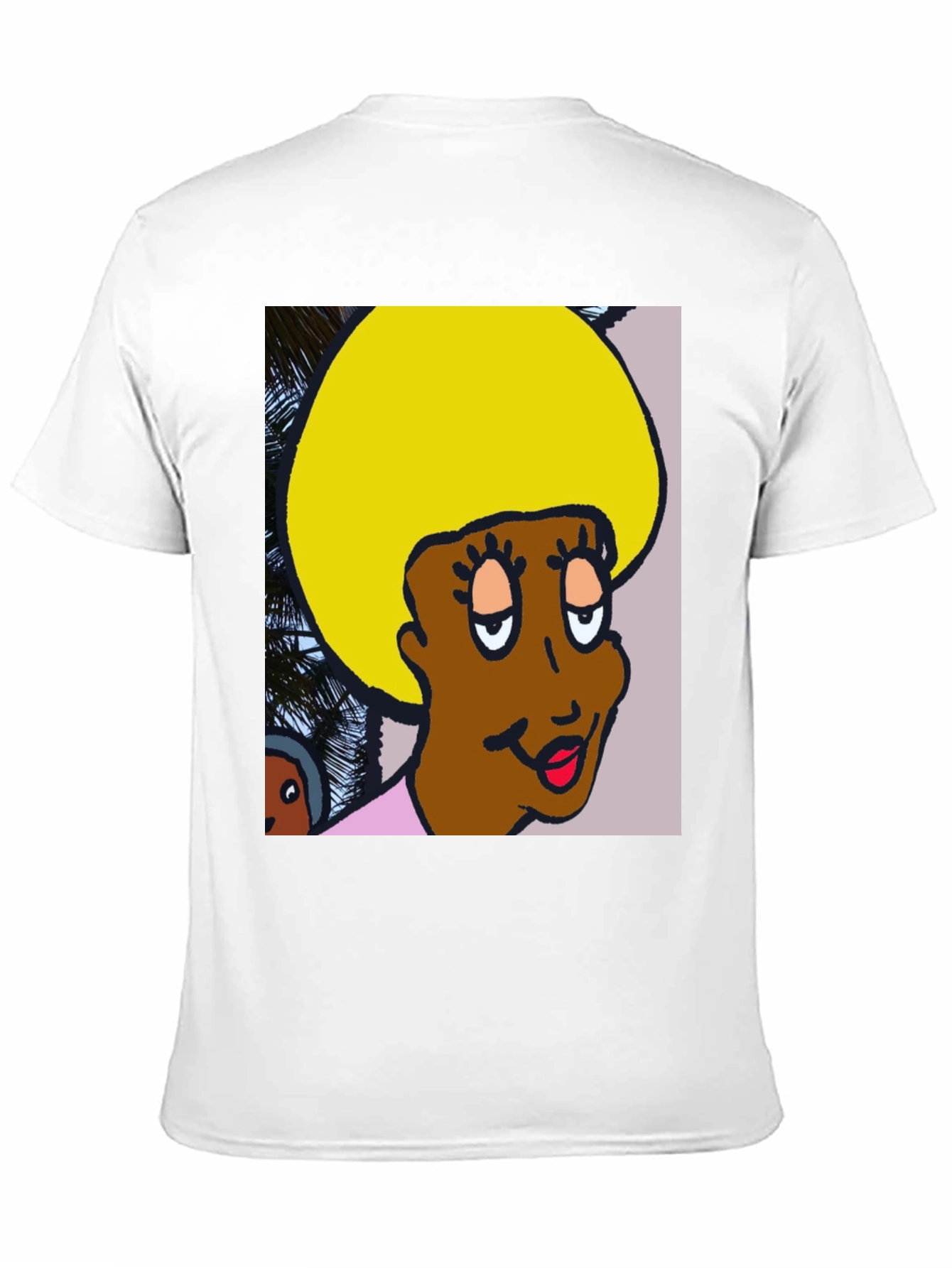 Retro Cartoon Afro T-Shirt