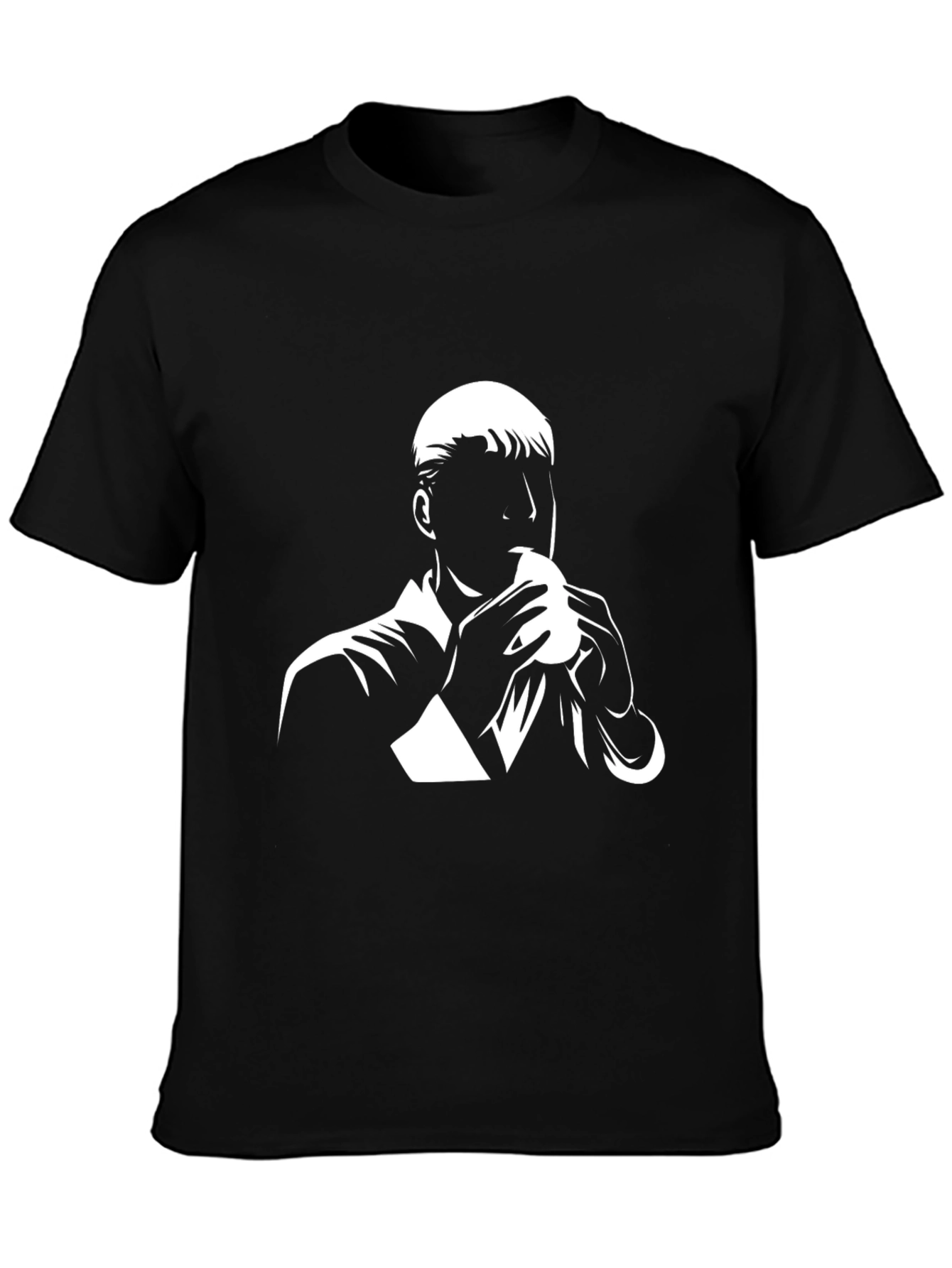 Graphic Tee: Man Eating Sandwich
