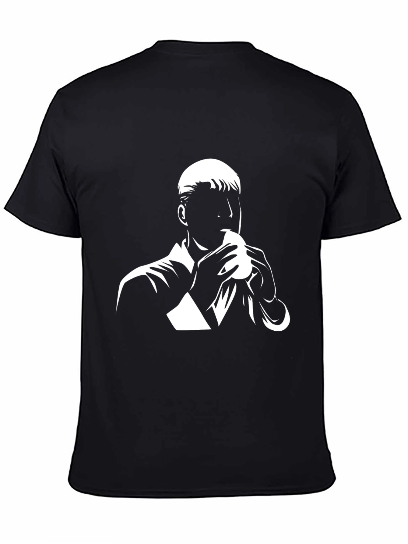 Graphic Tee: Man Eating Sandwich