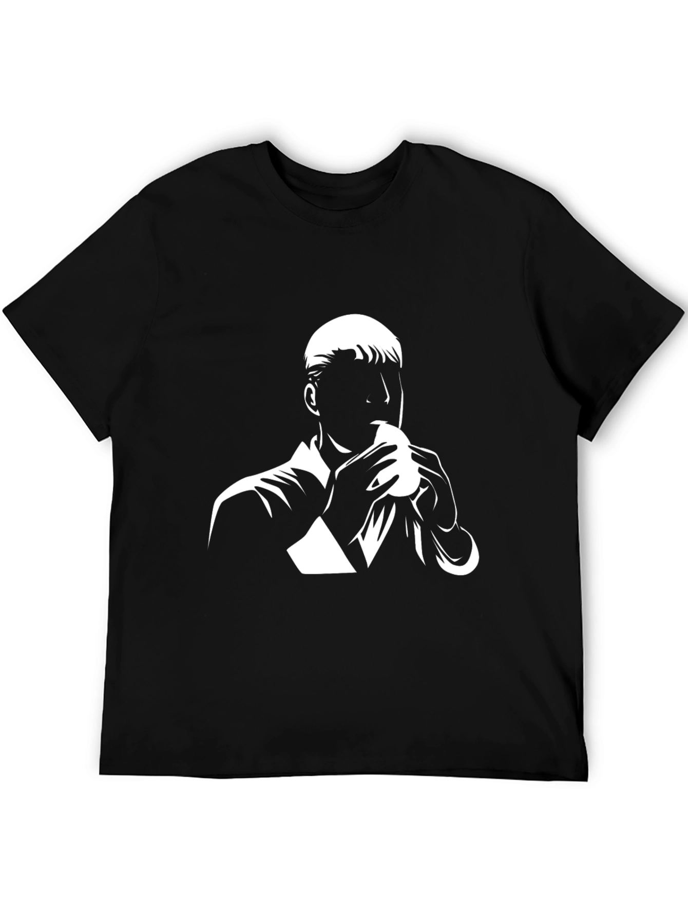 Graphic Tee: Man Eating Sandwich