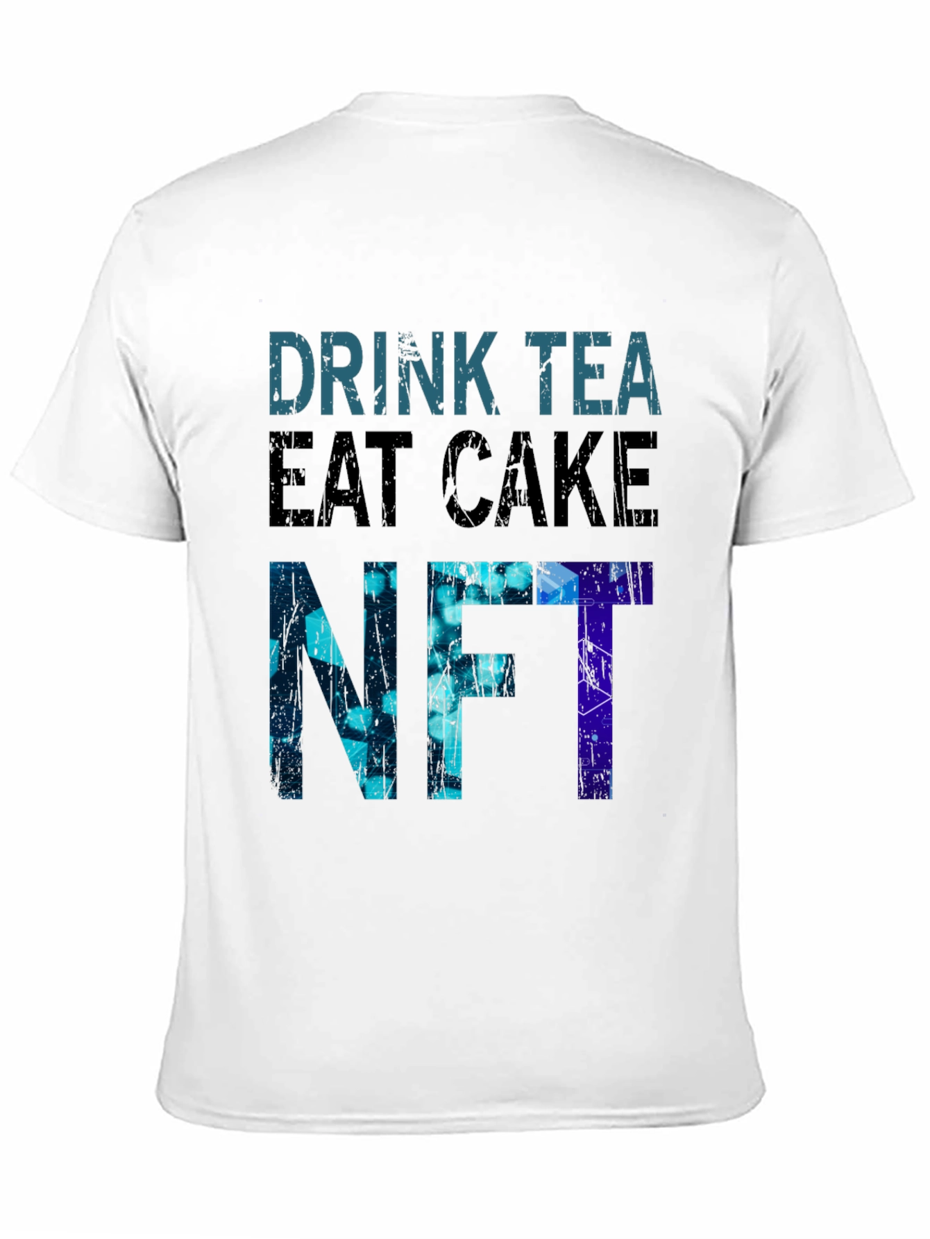 Drink Tea Eat Cake NFT Graphic T-Shirt