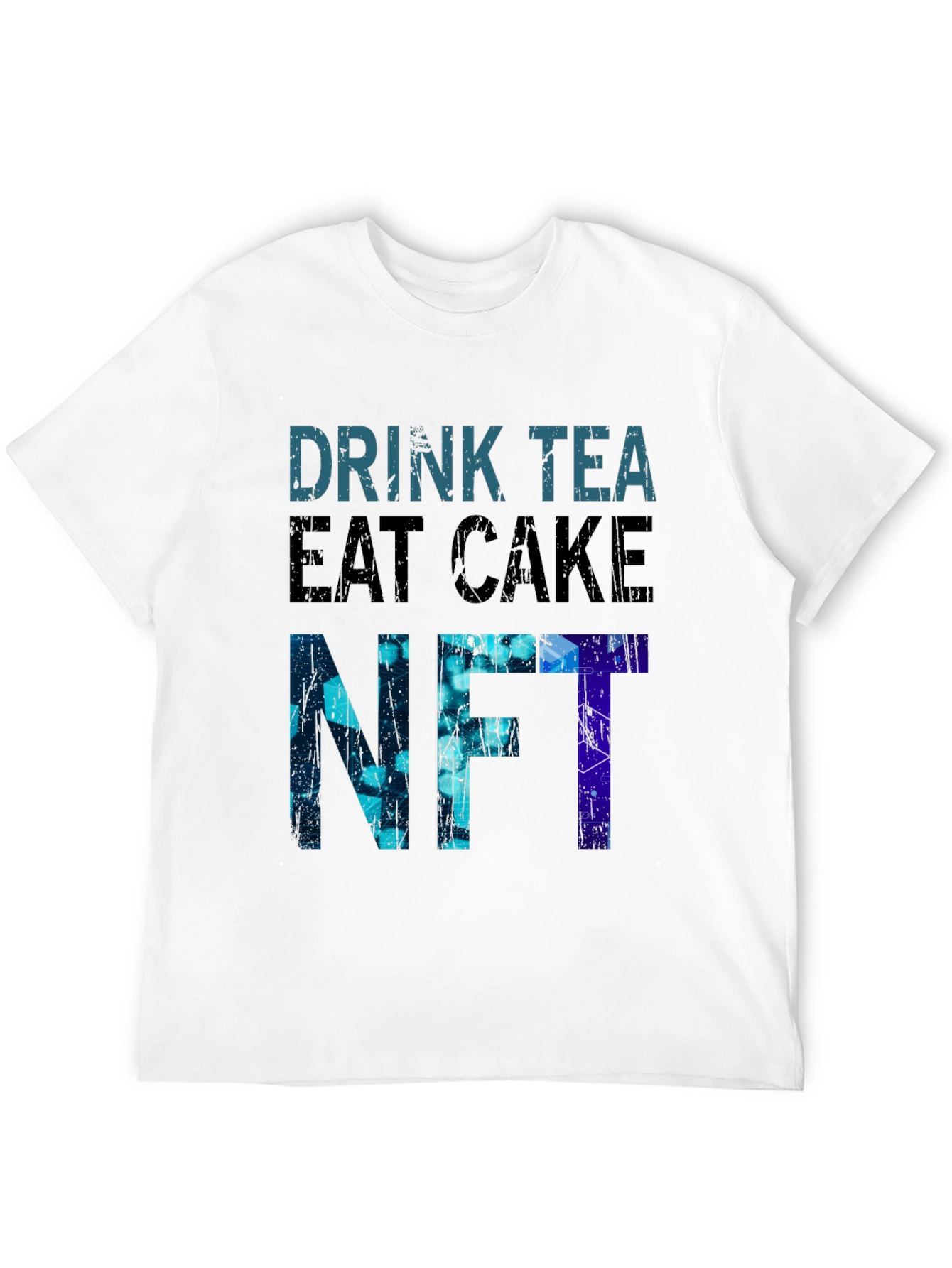 Drink Tea Eat Cake NFT Graphic T-Shirt