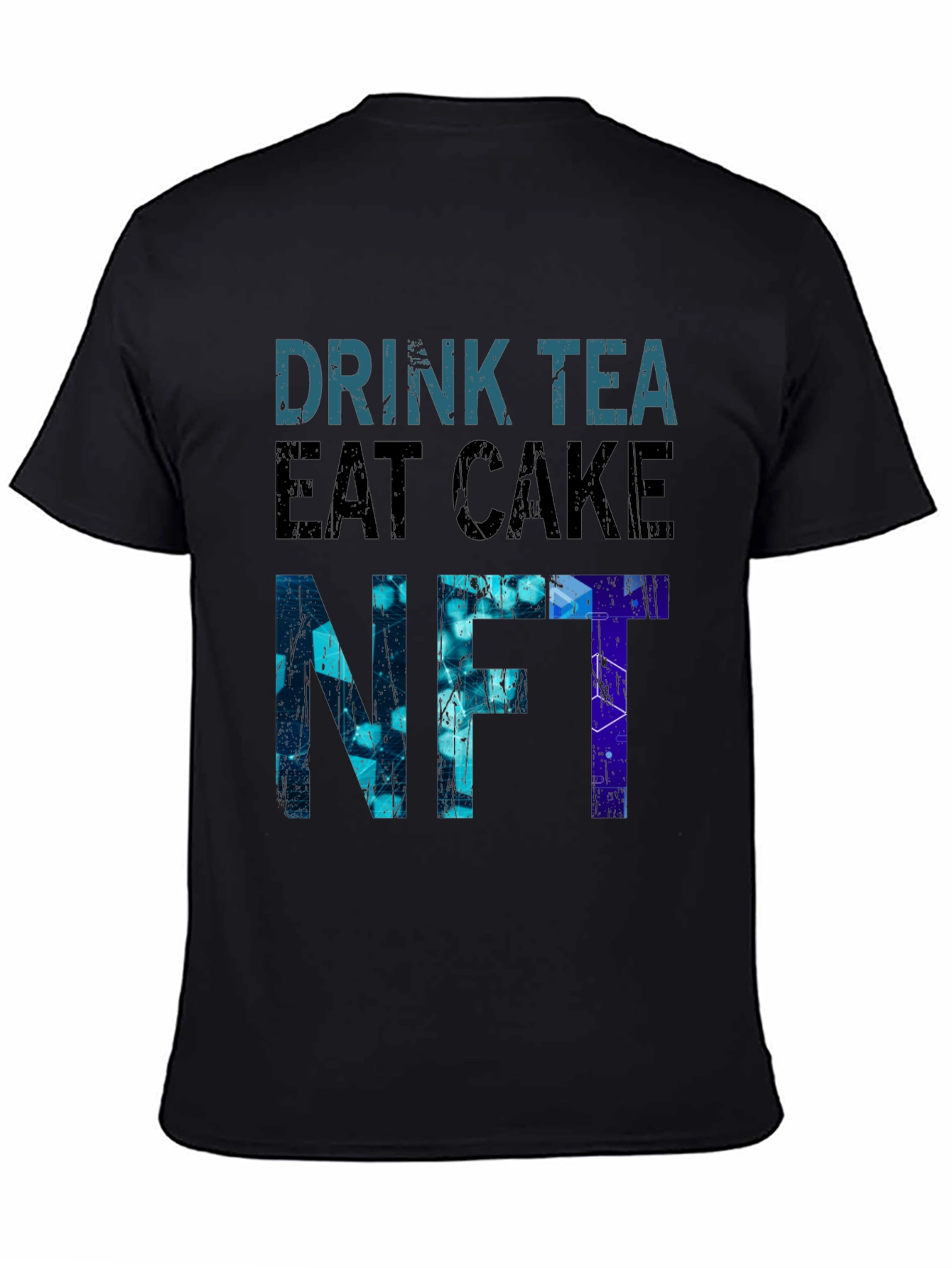 Drink Tea Eat Cake NFT Graphic T-Shirt