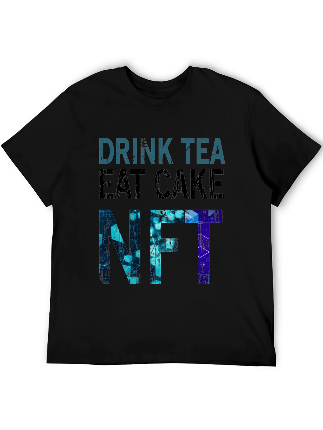 Drink Tea Eat Cake NFT Graphic T-Shirt