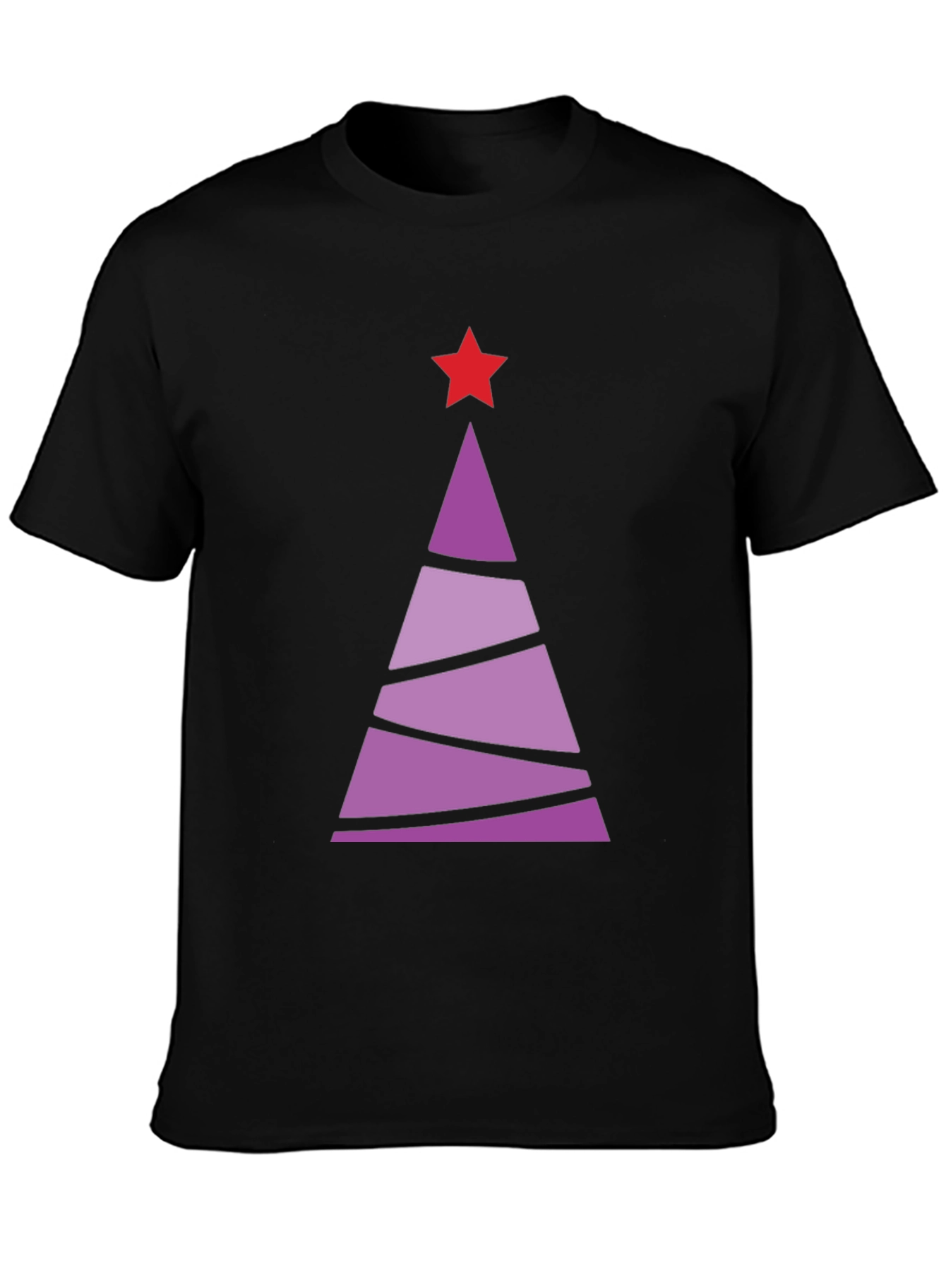 Festive Holiday Tree Graphic Tee