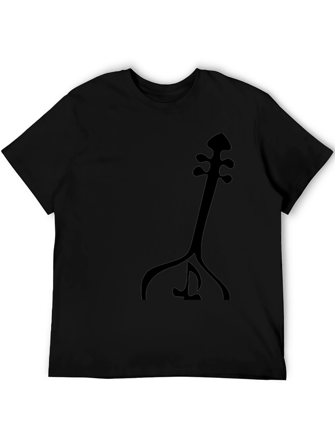 Abstract Musical Instrument Graphic T-Shirt