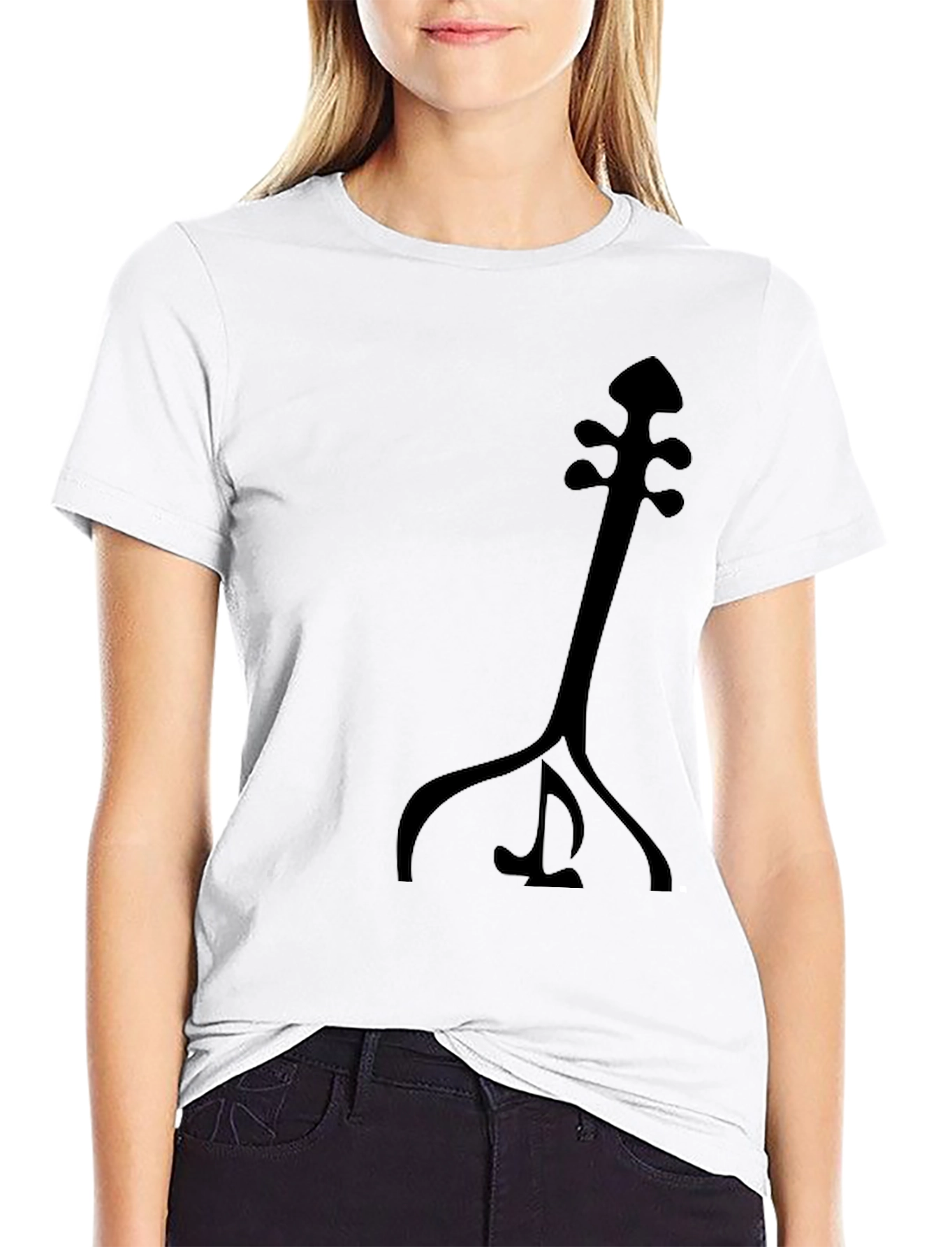 Abstract Musical Instrument Graphic T-Shirt