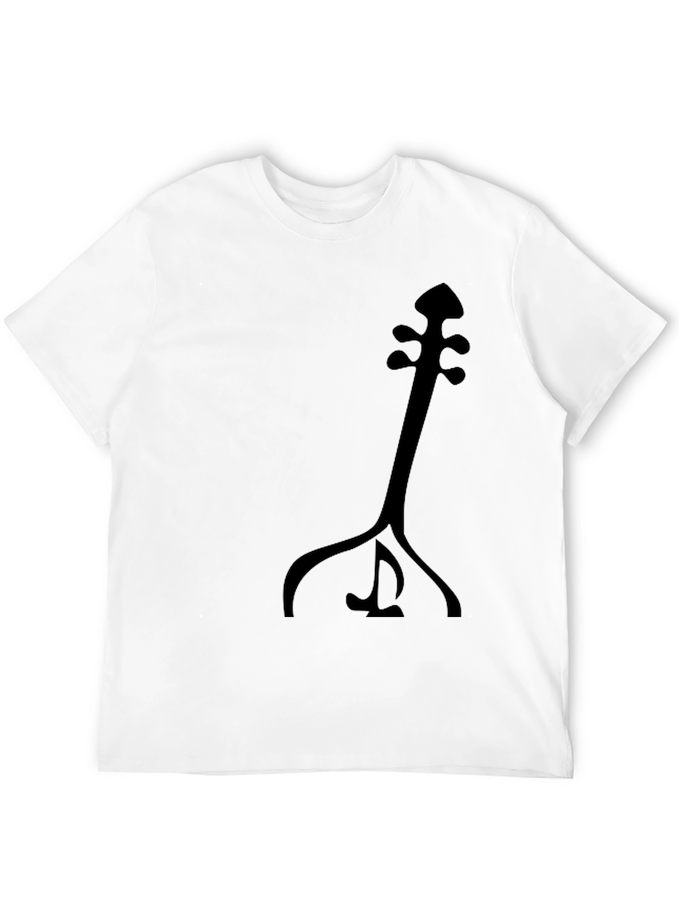 Abstract Musical Instrument Graphic T-Shirt