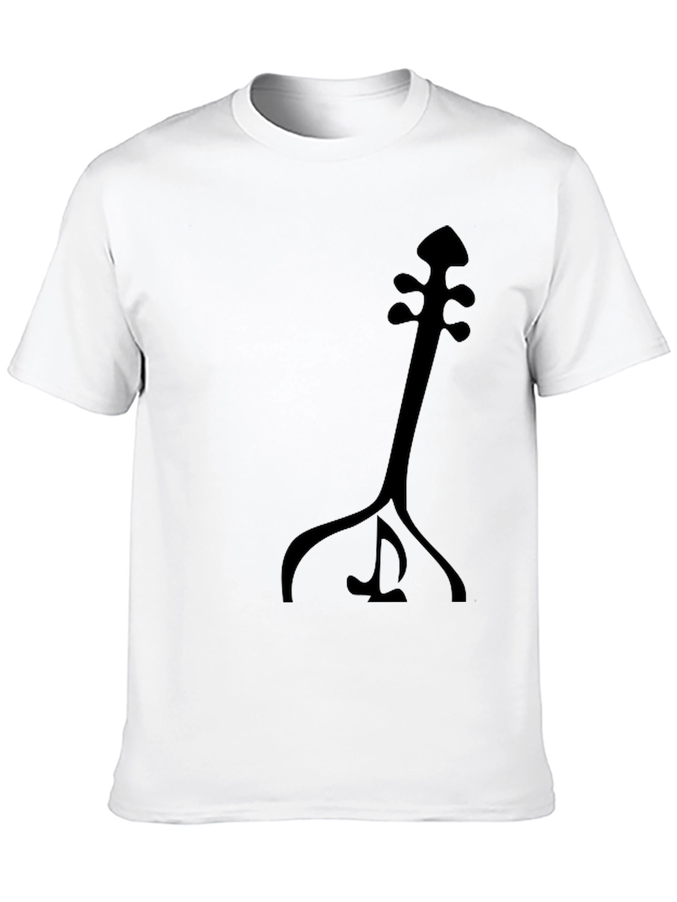 Abstract Musical Instrument Graphic T-Shirt