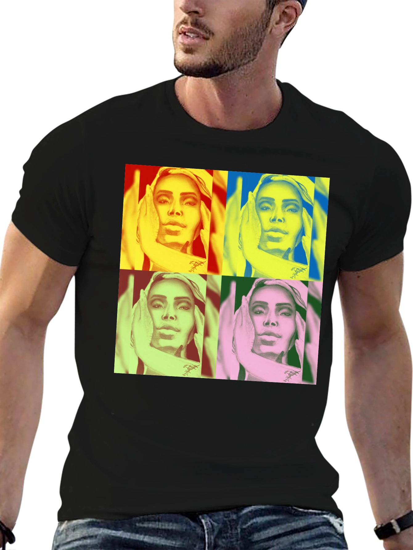 Pop Art Portrait T-Shirt