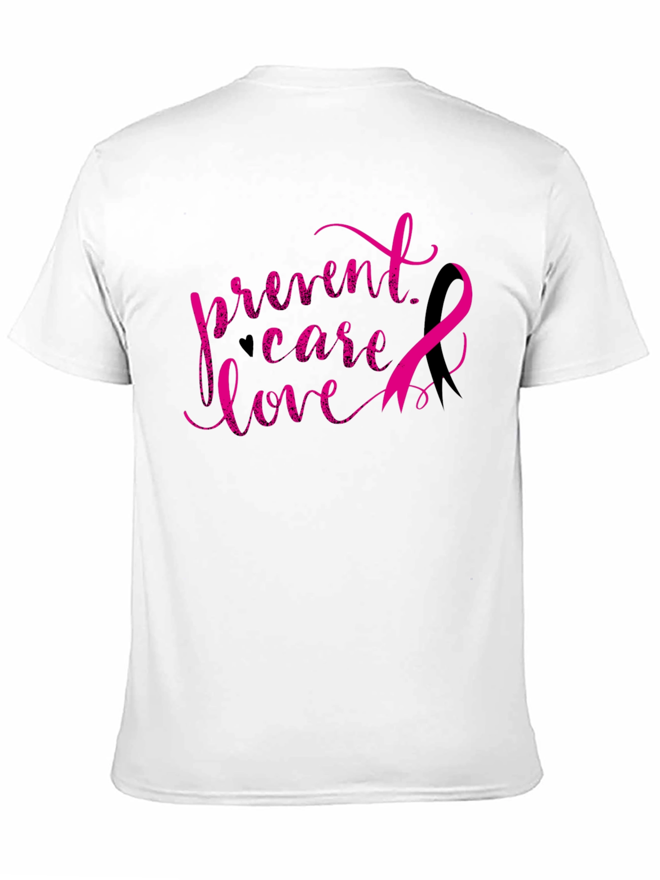 Breast Cancer Awareness T-Shirt - Prevent Care Love