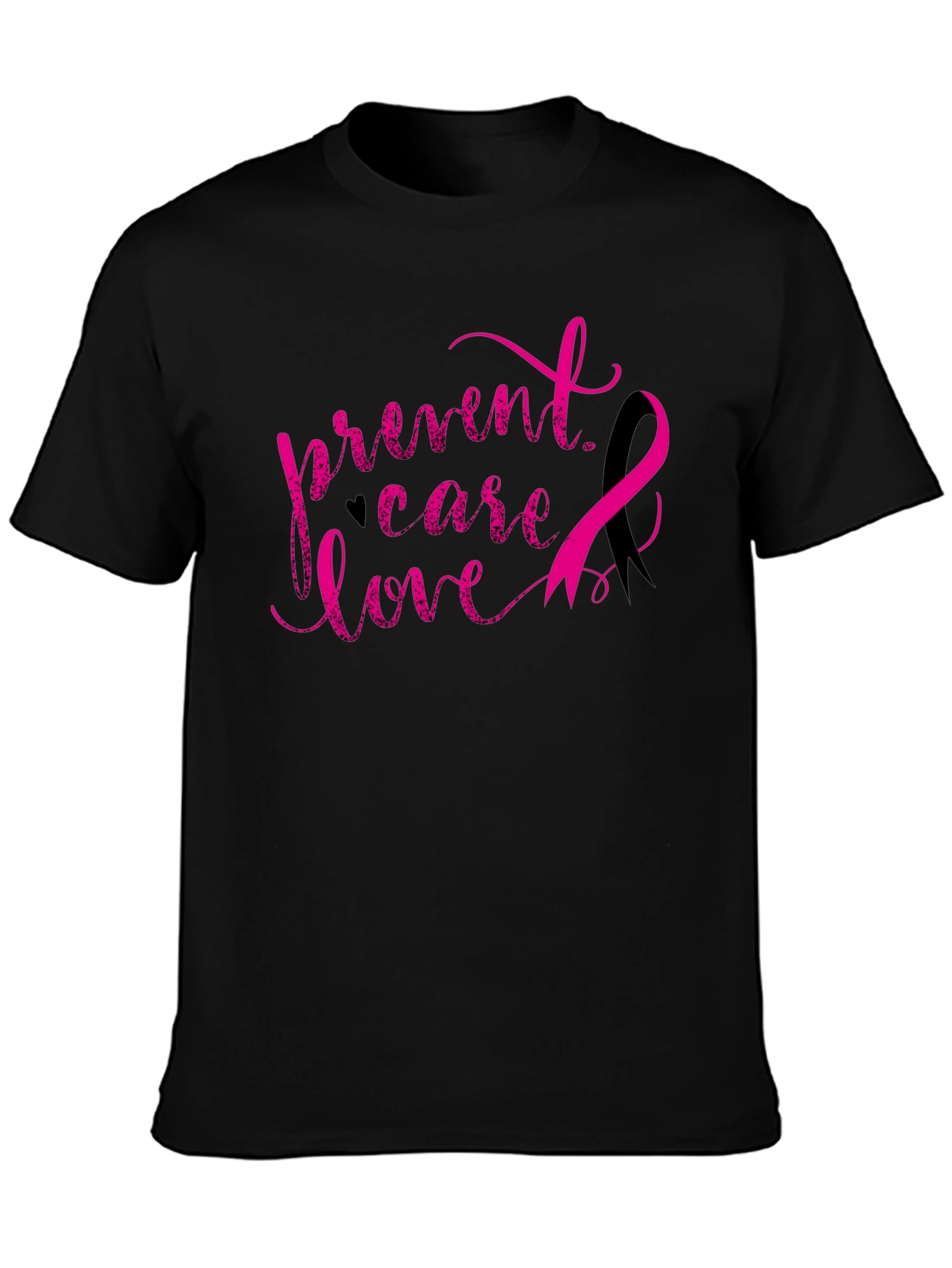 Breast Cancer Awareness T-Shirt - Prevent Care Love
