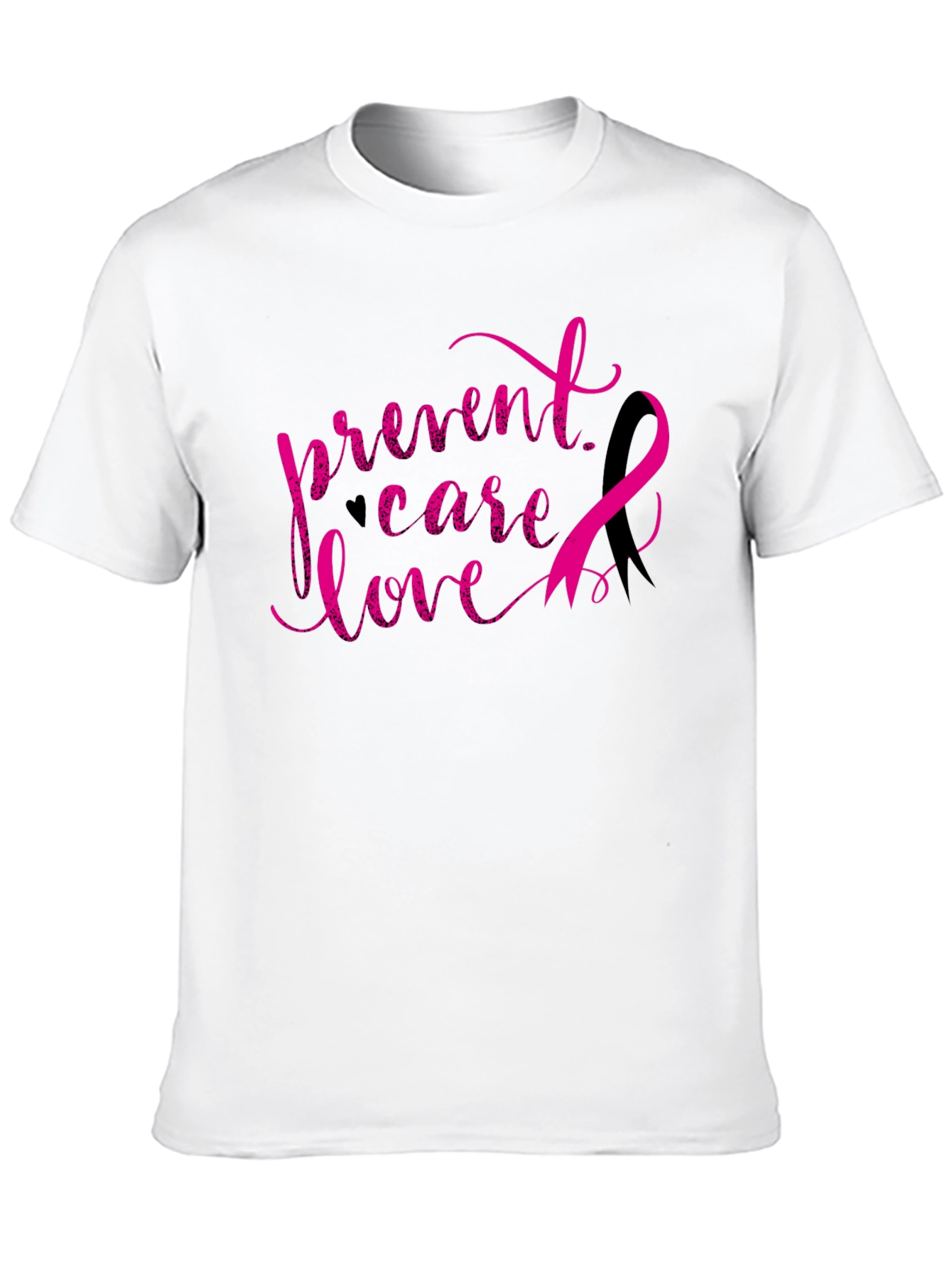 Breast Cancer Awareness T-Shirt - Prevent Care Love
