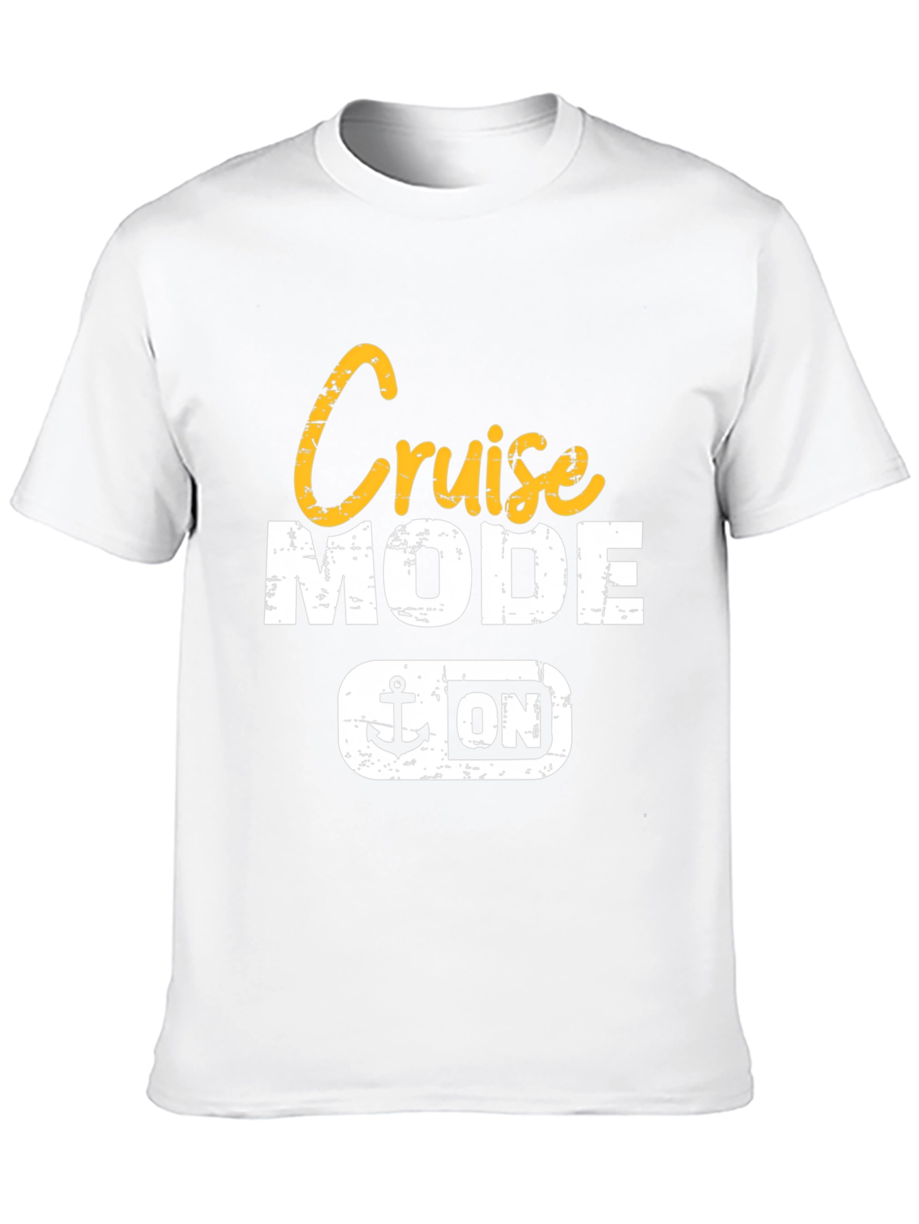 Cruise Mode On Black Graphic T-Shirt