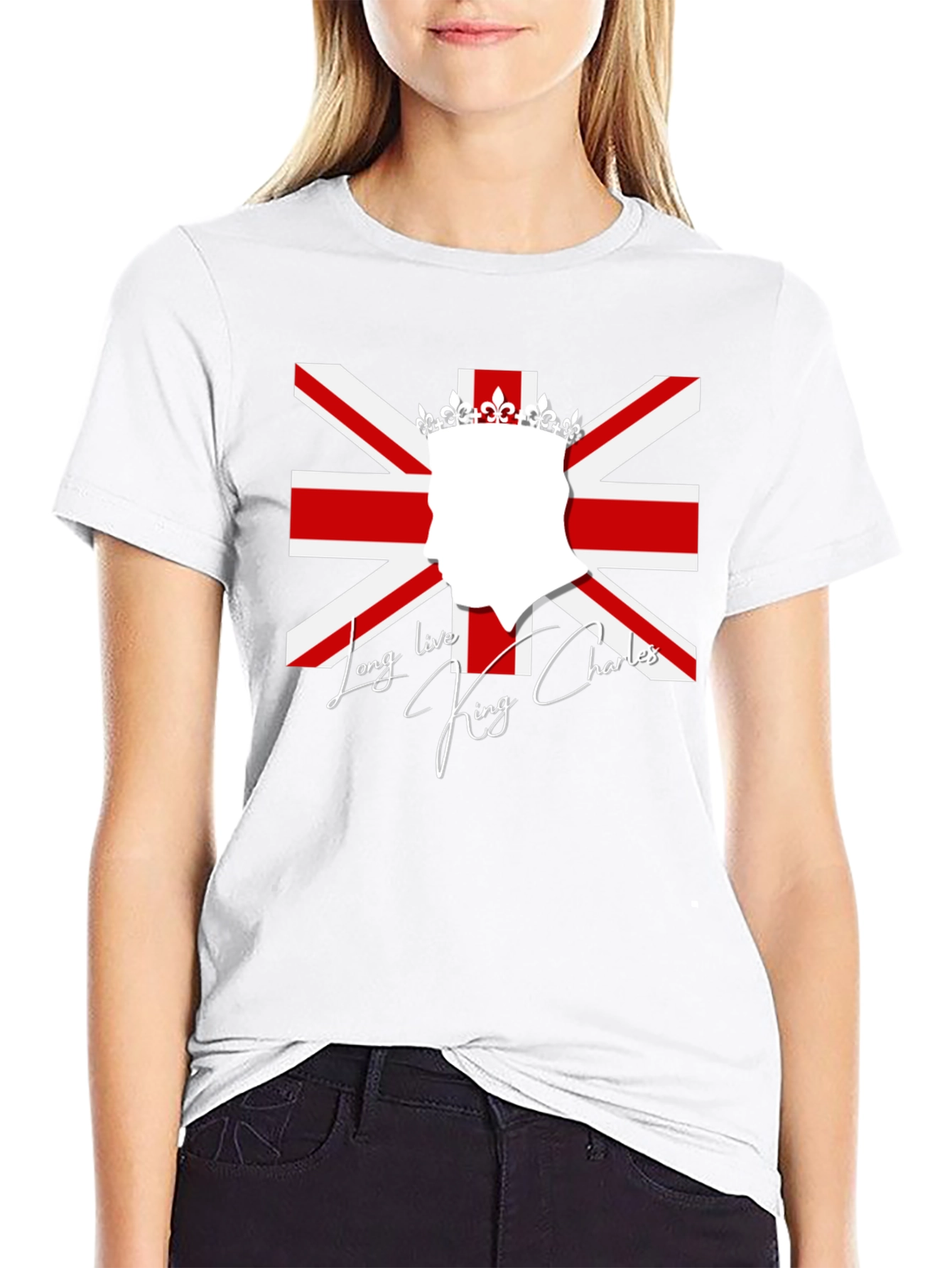 Long Live King Charles T-Shirt Union Jack
