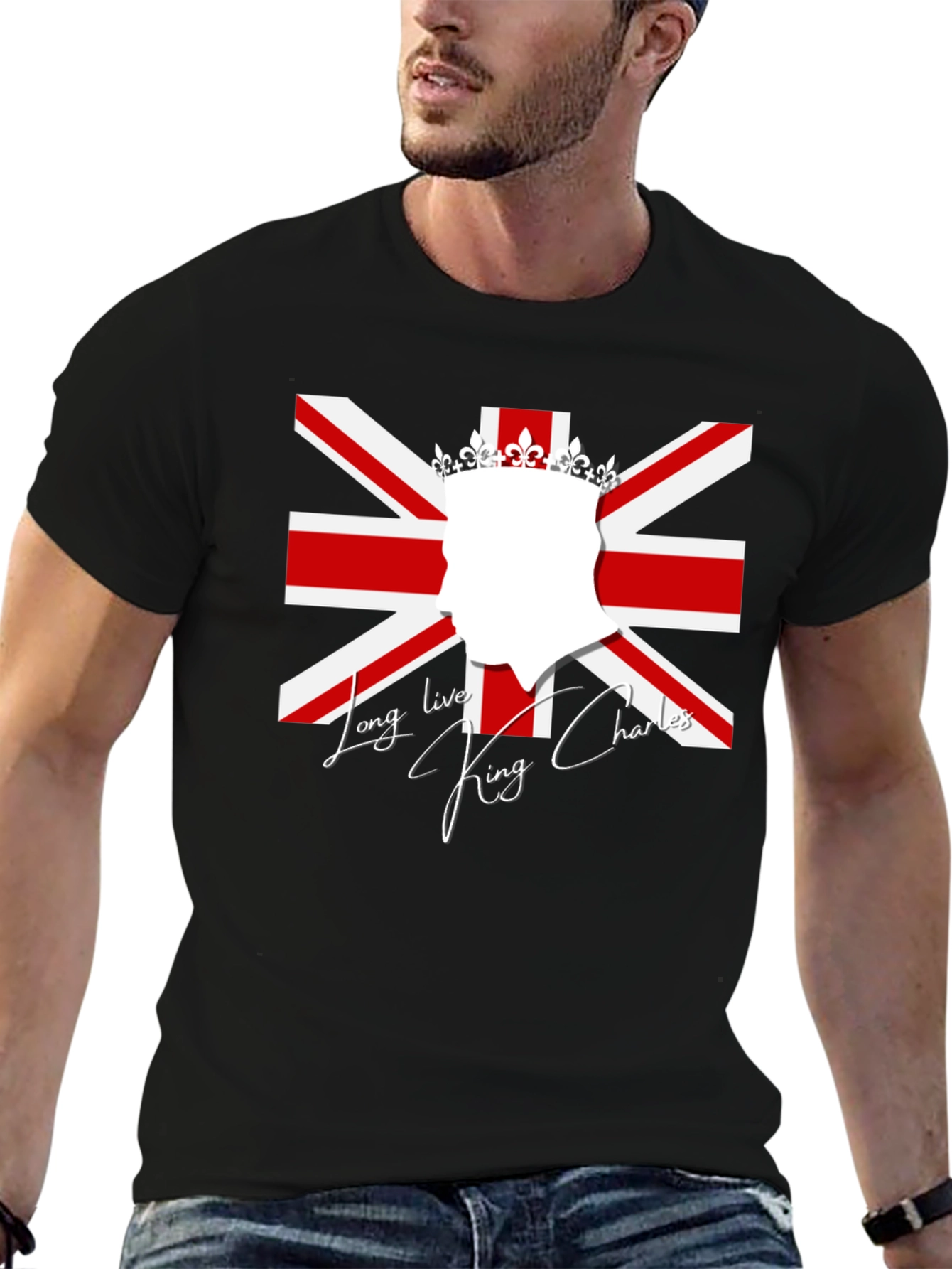 Long Live King Charles T-Shirt Union Jack