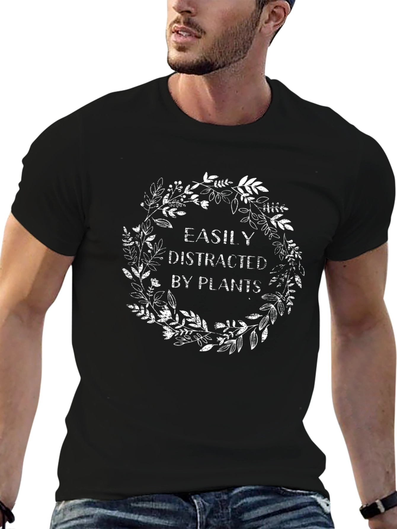 Easily Distracted by Plants Graphic Tee