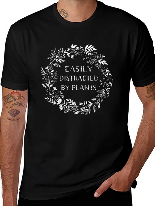 Easily Distracted by Plants Graphic Tee