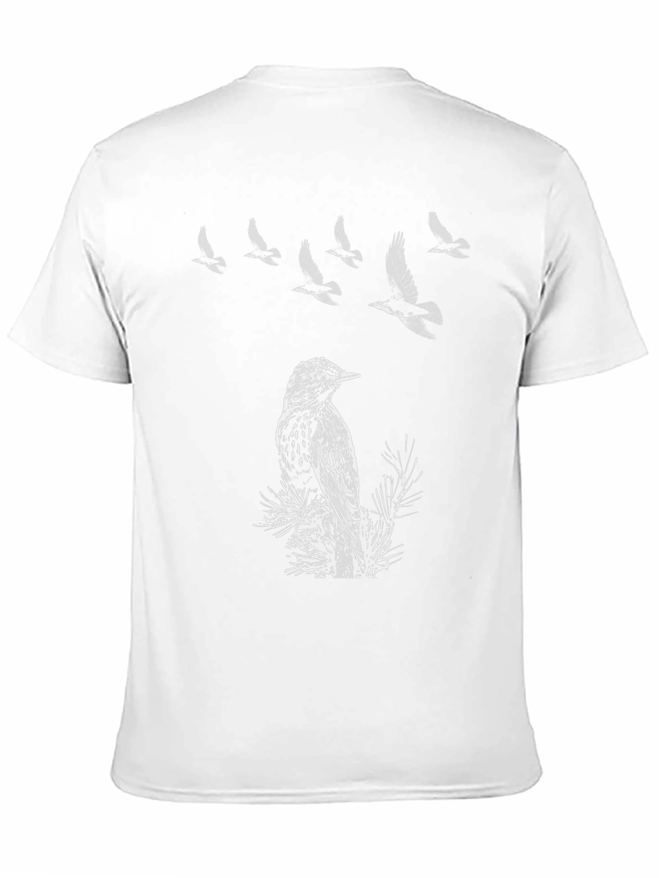 Bird Graphic T-Shirt - Nature Inspired Tee