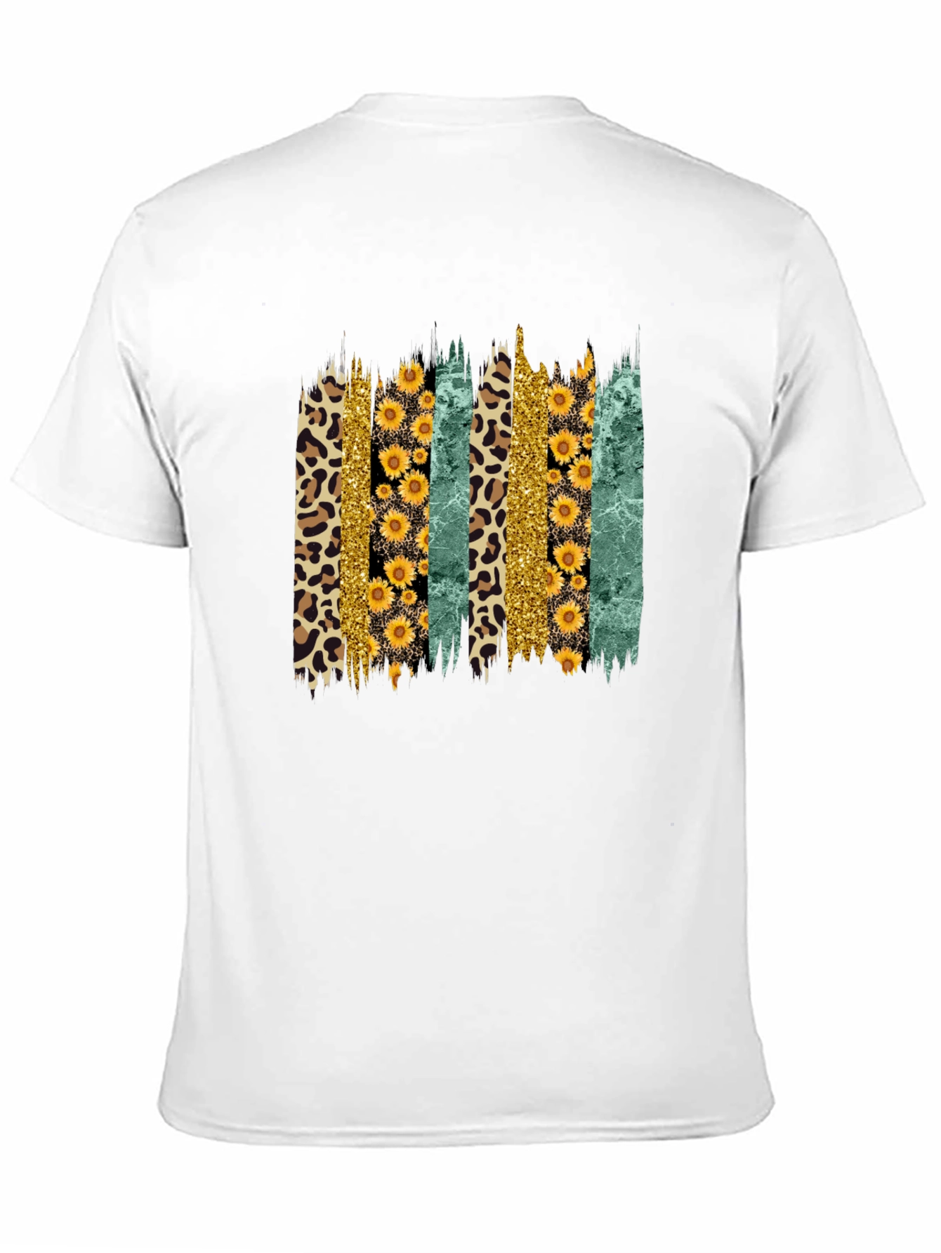 Sunflower Leopard Print Graphic Tee